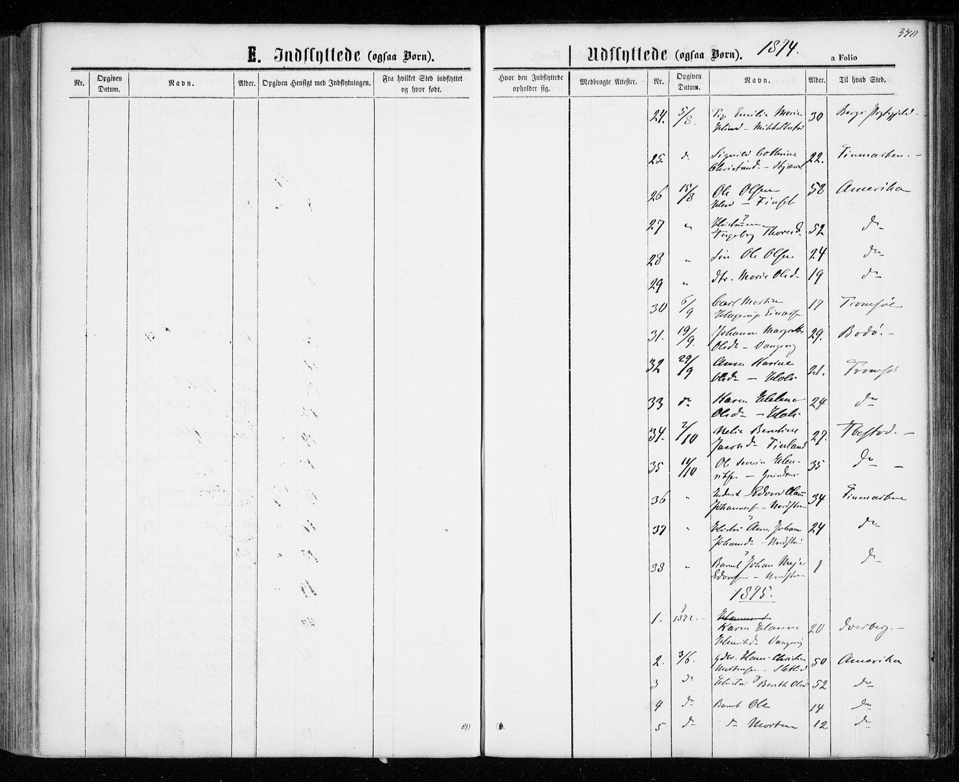Tranøy sokneprestkontor, SATØ/S-1313/I/Ia/Iaa/L0008kirke: Parish register (official) no. 8, 1867-1877, p. 340