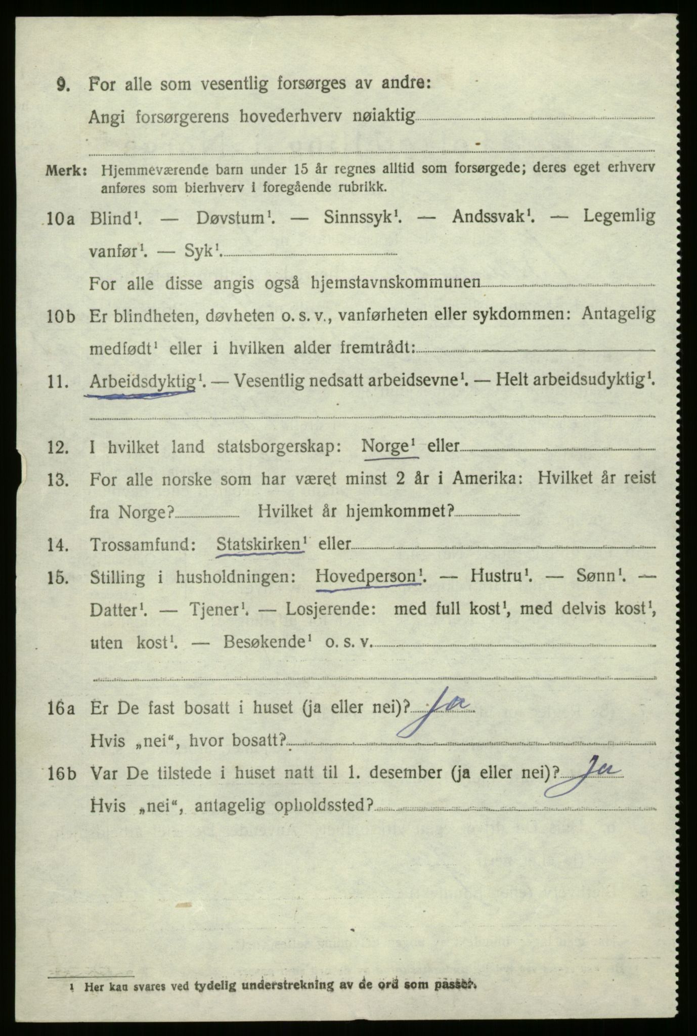 SAB, 1920 census for Bremanger, 1920, p. 6755