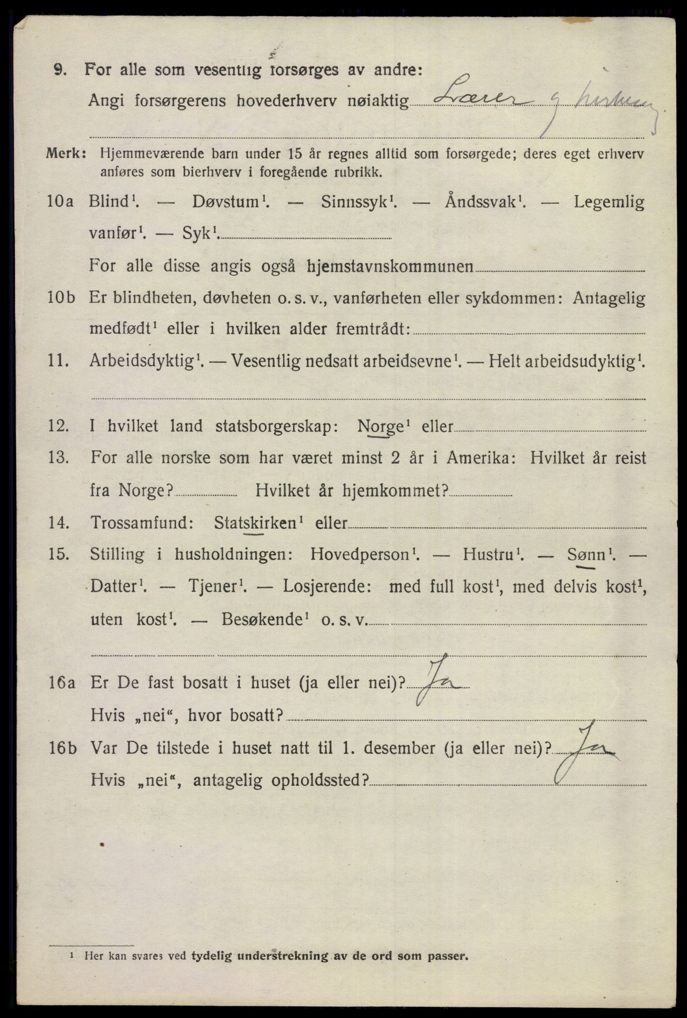 SAKO, 1920 census for Sigdal, 1920, p. 5455