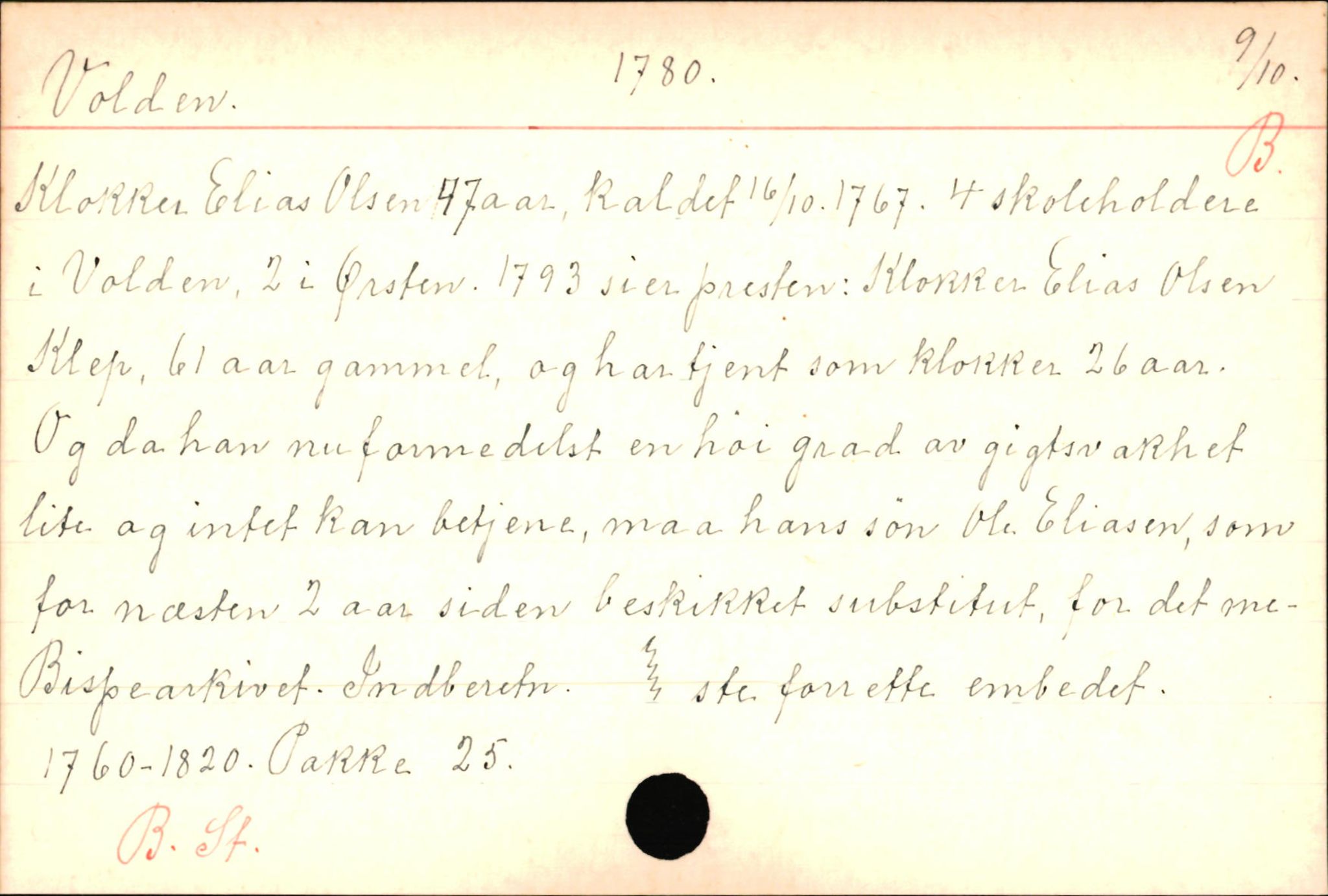 Haugen, Johannes - lærer, AV/SAB-SAB/PA-0036/01/L0001: Om klokkere og lærere, 1521-1904, p. 10688