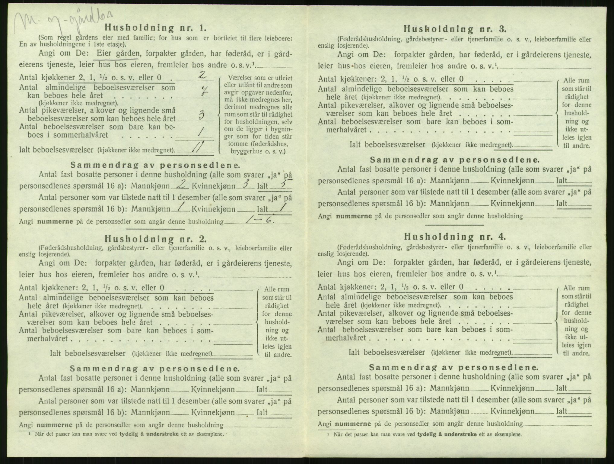 SAT, 1920 census for Eid, 1920, p. 82