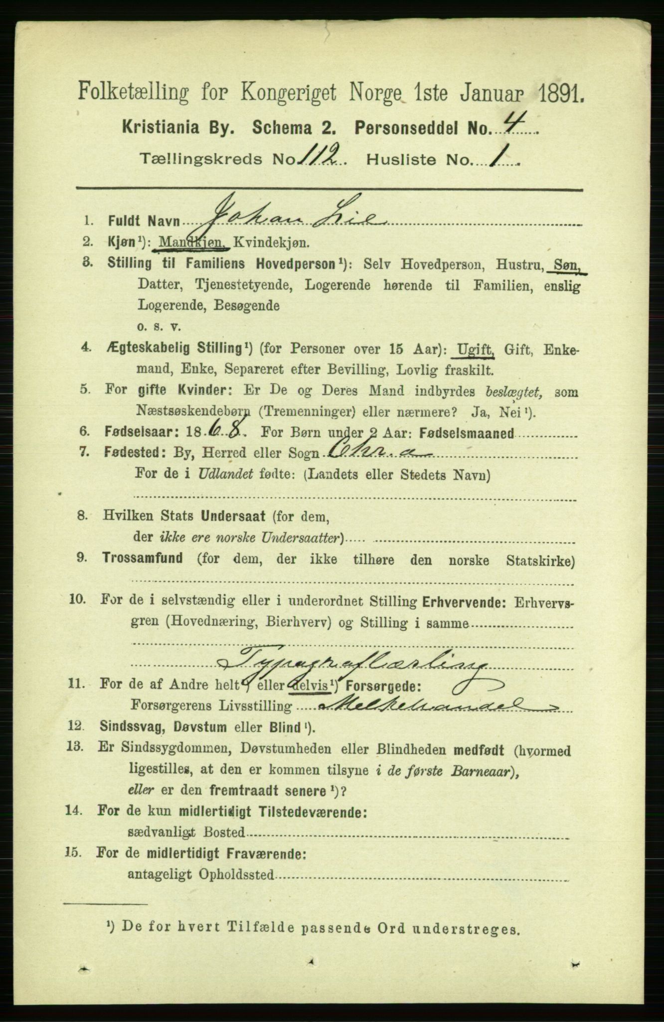 RA, 1891 census for 0301 Kristiania, 1891, p. 59024