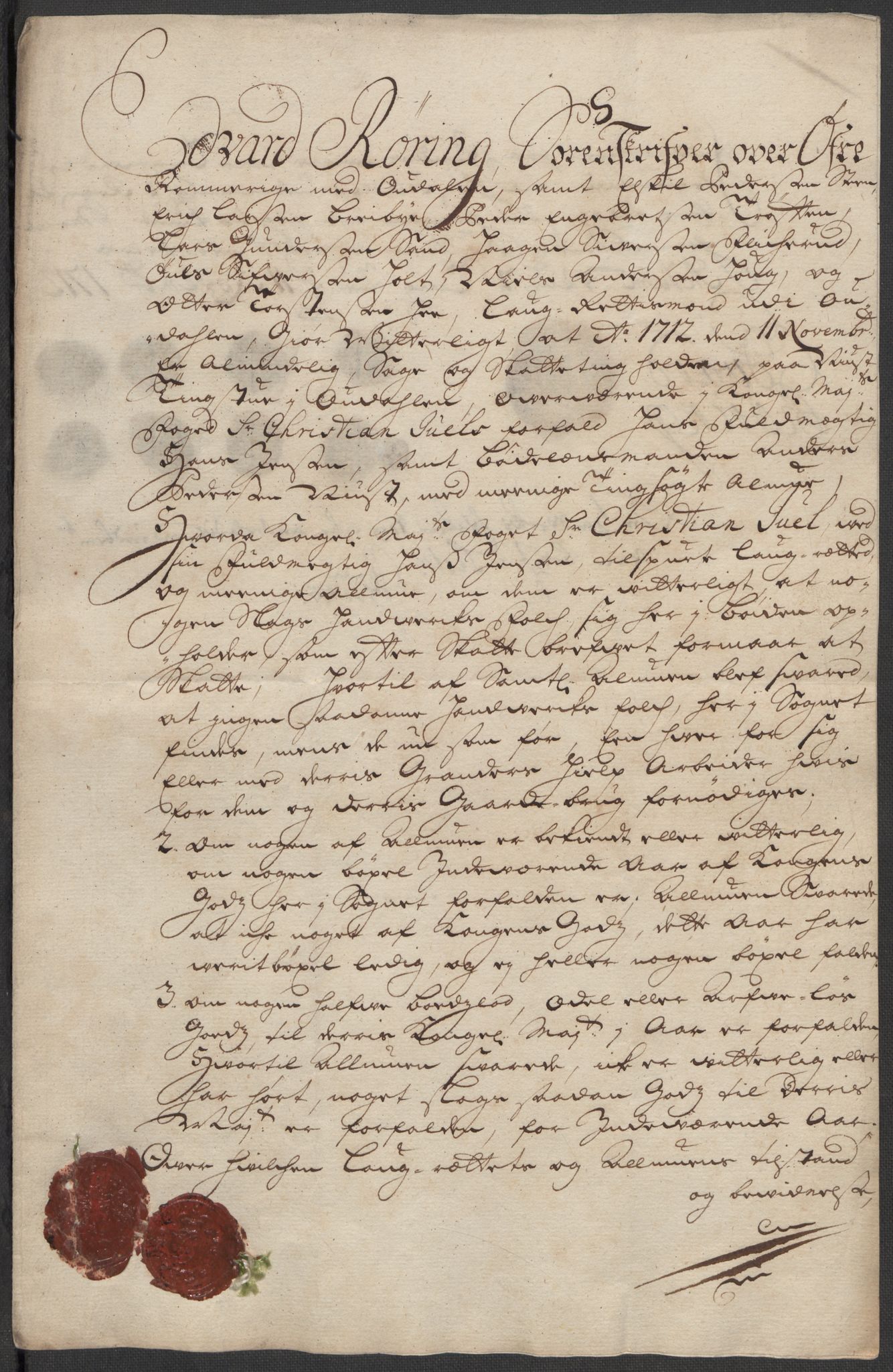 Rentekammeret inntil 1814, Reviderte regnskaper, Fogderegnskap, AV/RA-EA-4092/R13/L0849: Fogderegnskap Solør, Odal og Østerdal, 1712, p. 155