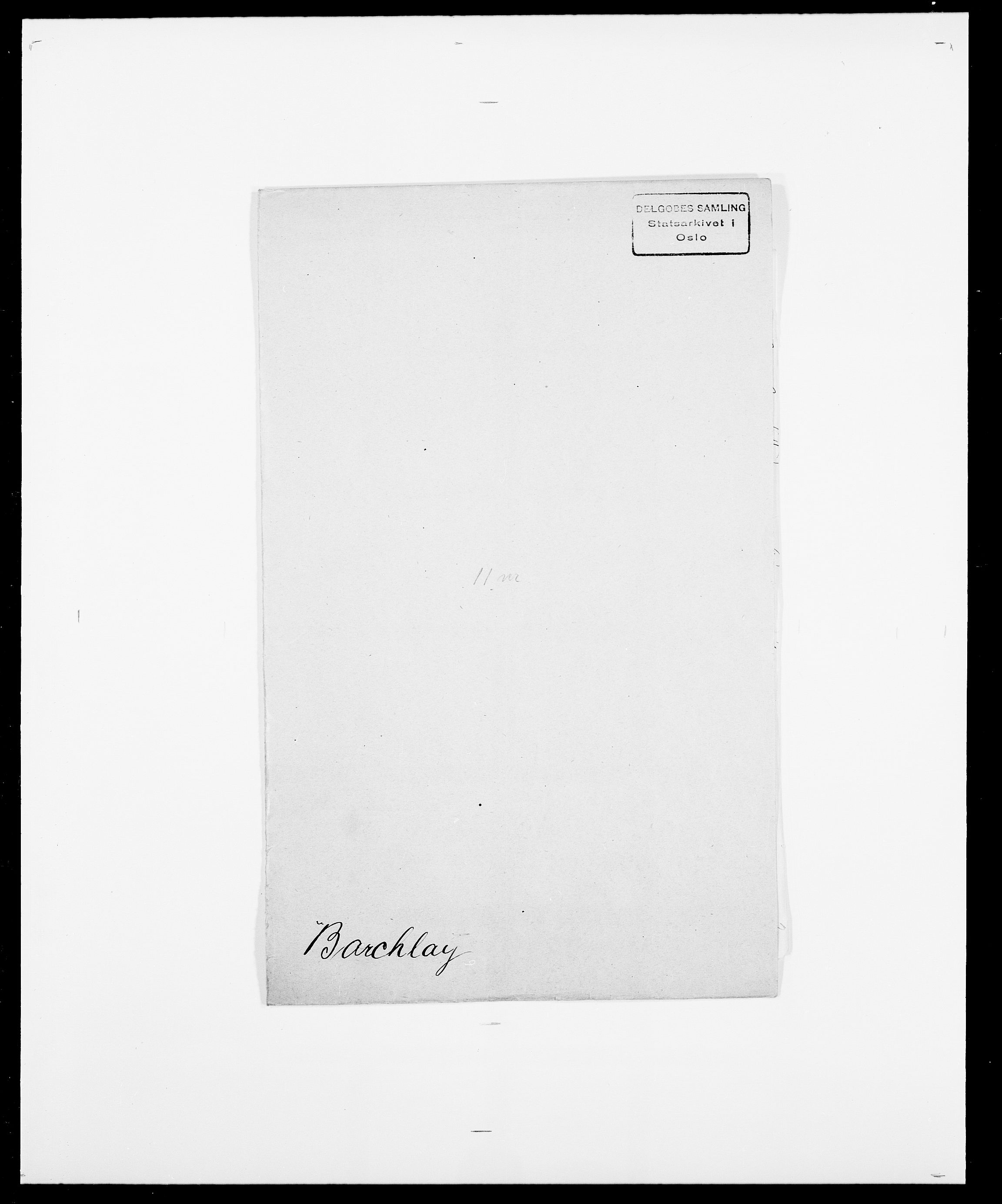 Delgobe, Charles Antoine - samling, SAO/PAO-0038/D/Da/L0003: Barca - Bergen, p. 277