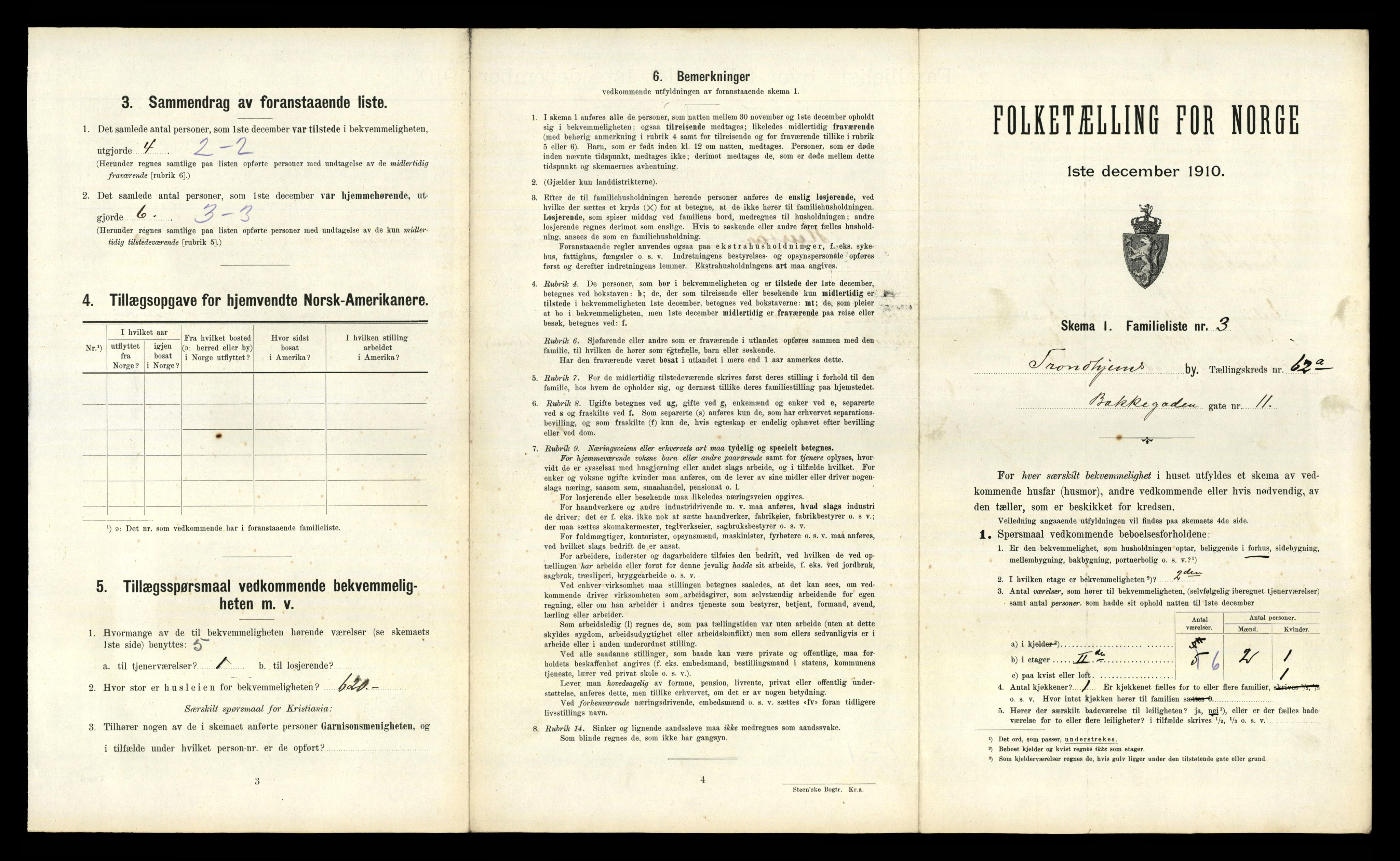 RA, 1910 census for Trondheim, 1910, p. 16551