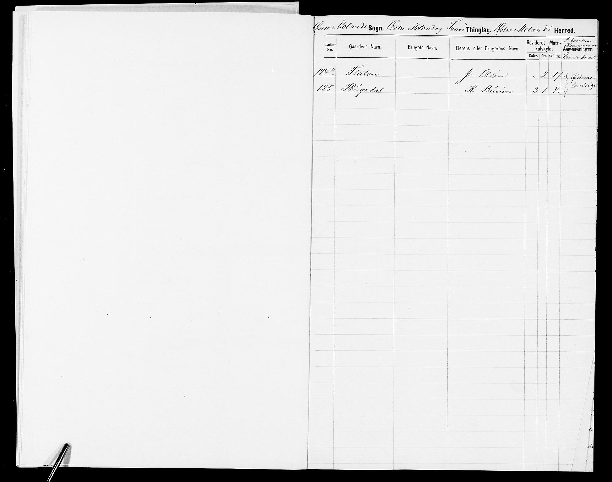 SAK, 1875 census for 0918P Austre Moland, 1875, p. 74