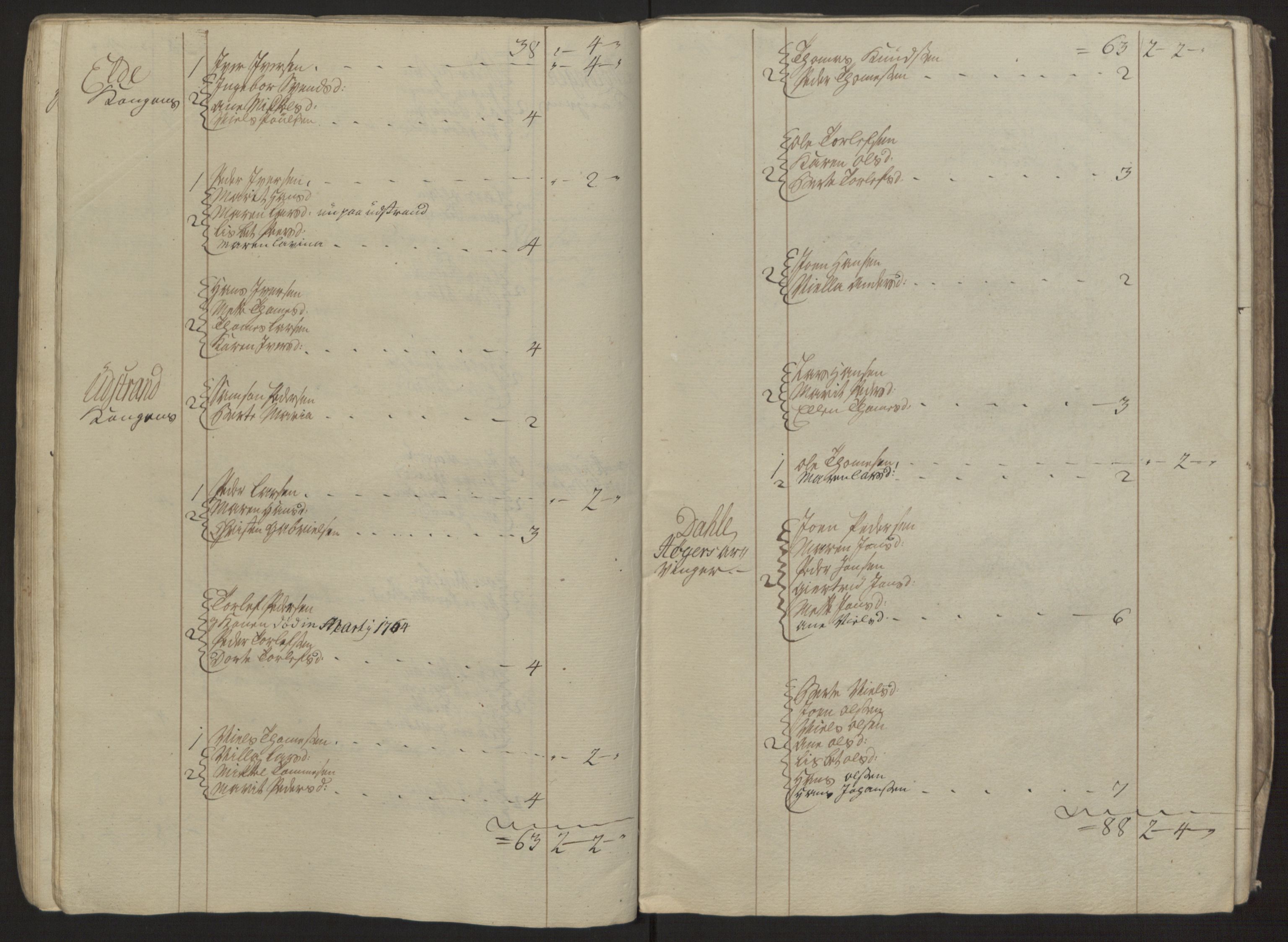 Rentekammeret inntil 1814, Reviderte regnskaper, Fogderegnskap, RA/EA-4092/R68/L4845: Ekstraskatten Senja og Troms, 1762-1765, p. 291