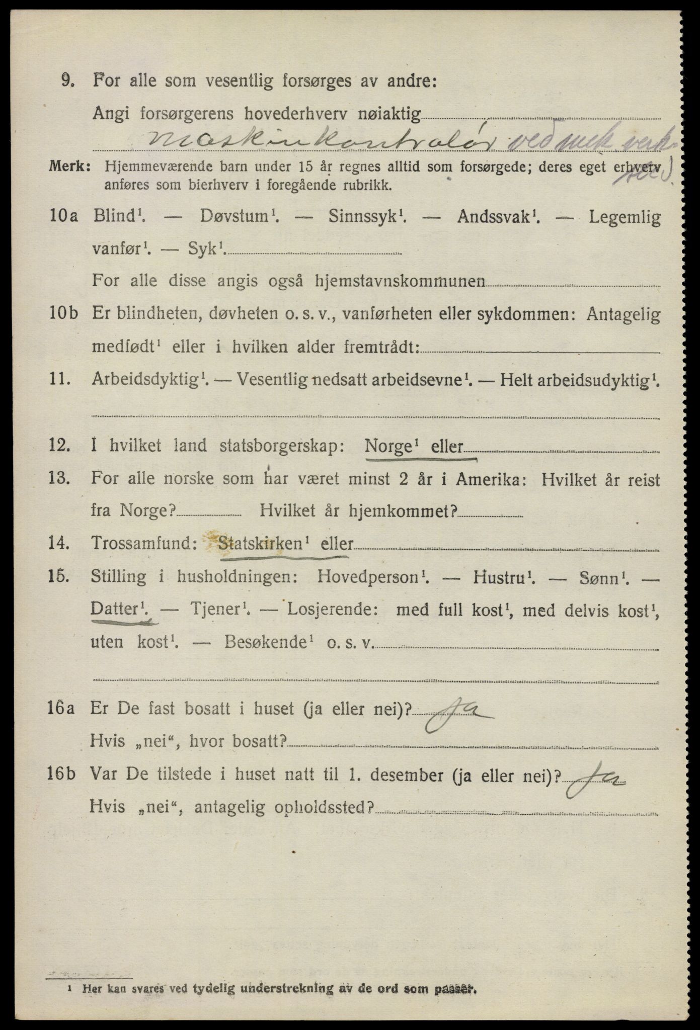 SAO, 1920 census for Lørenskog, 1920, p. 5757