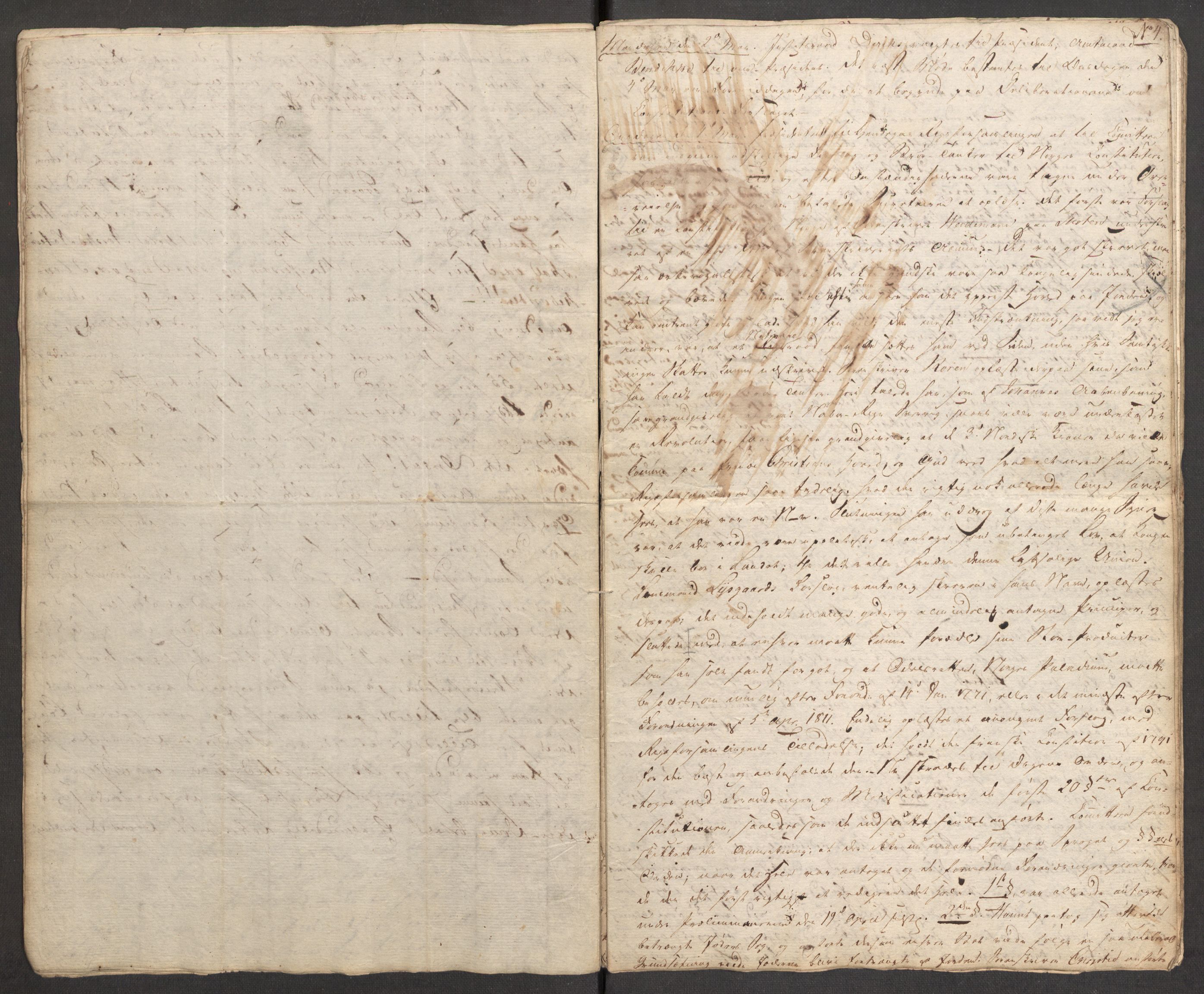 Sibbern-slekten, AV/RA-PA-0281/F/L0004: Statsråd Valentin Sibberns politiske papirer, regnskapsprot., 1814, p. 10