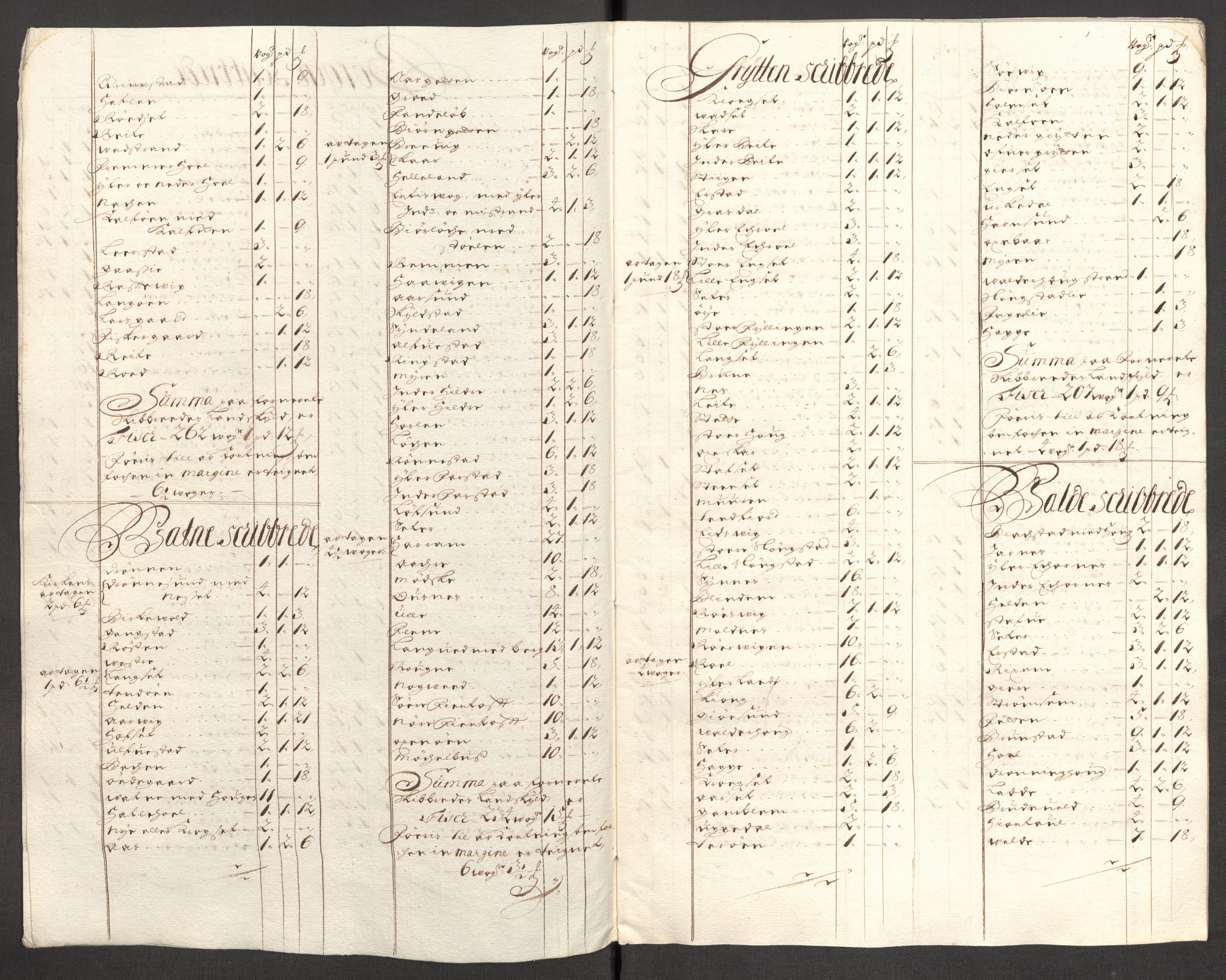 Rentekammeret inntil 1814, Reviderte regnskaper, Fogderegnskap, AV/RA-EA-4092/R54/L3556: Fogderegnskap Sunnmøre, 1696-1698, p. 340