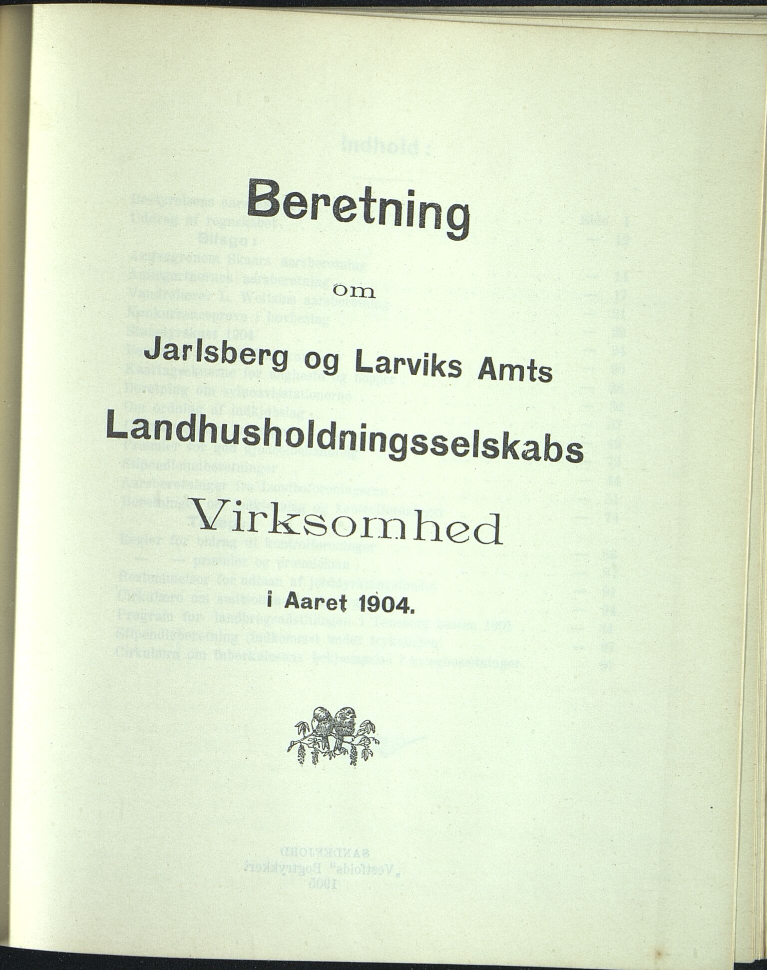 Vestfold fylkeskommune. Fylkestinget, VEMU/A-1315/A/Ab/Abb/L0052: Fylkestingsforhandlinger, 1905, p. 442