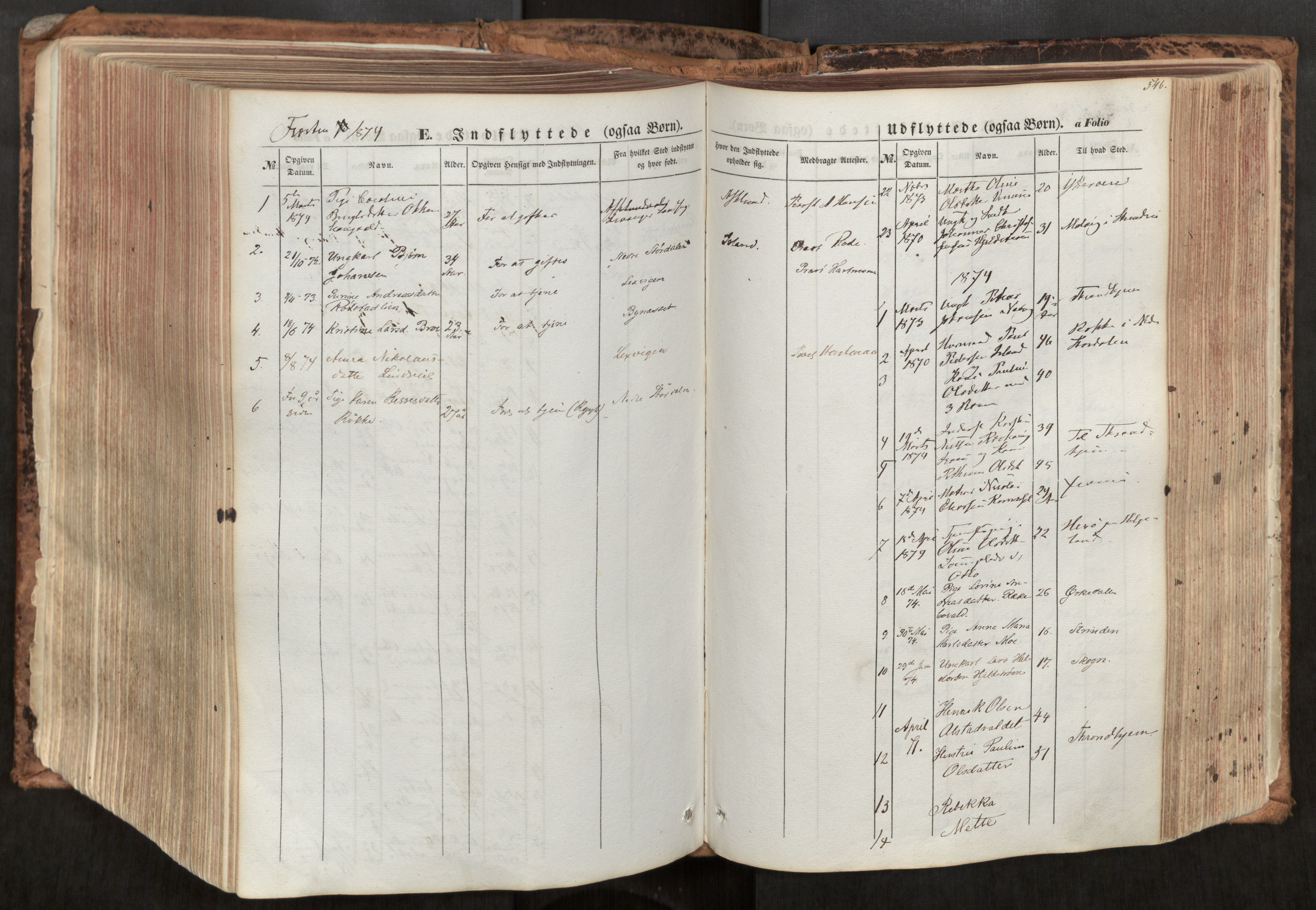 Ministerialprotokoller, klokkerbøker og fødselsregistre - Nord-Trøndelag, SAT/A-1458/713/L0116: Parish register (official) no. 713A07, 1850-1877, p. 546