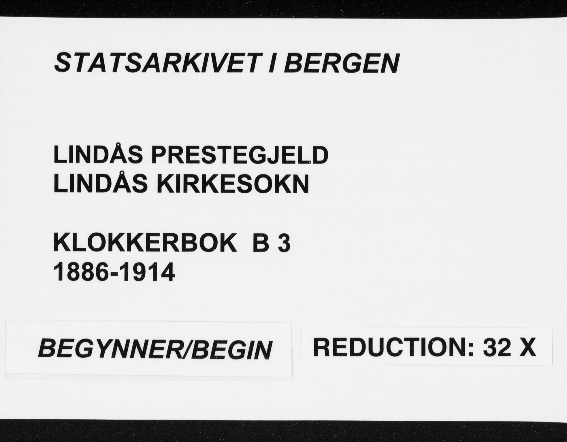 Lindås Sokneprestembete, AV/SAB-A-76701/H/Hab/Habb/L0003: Parish register (copy) no. B 3, 1886-1914