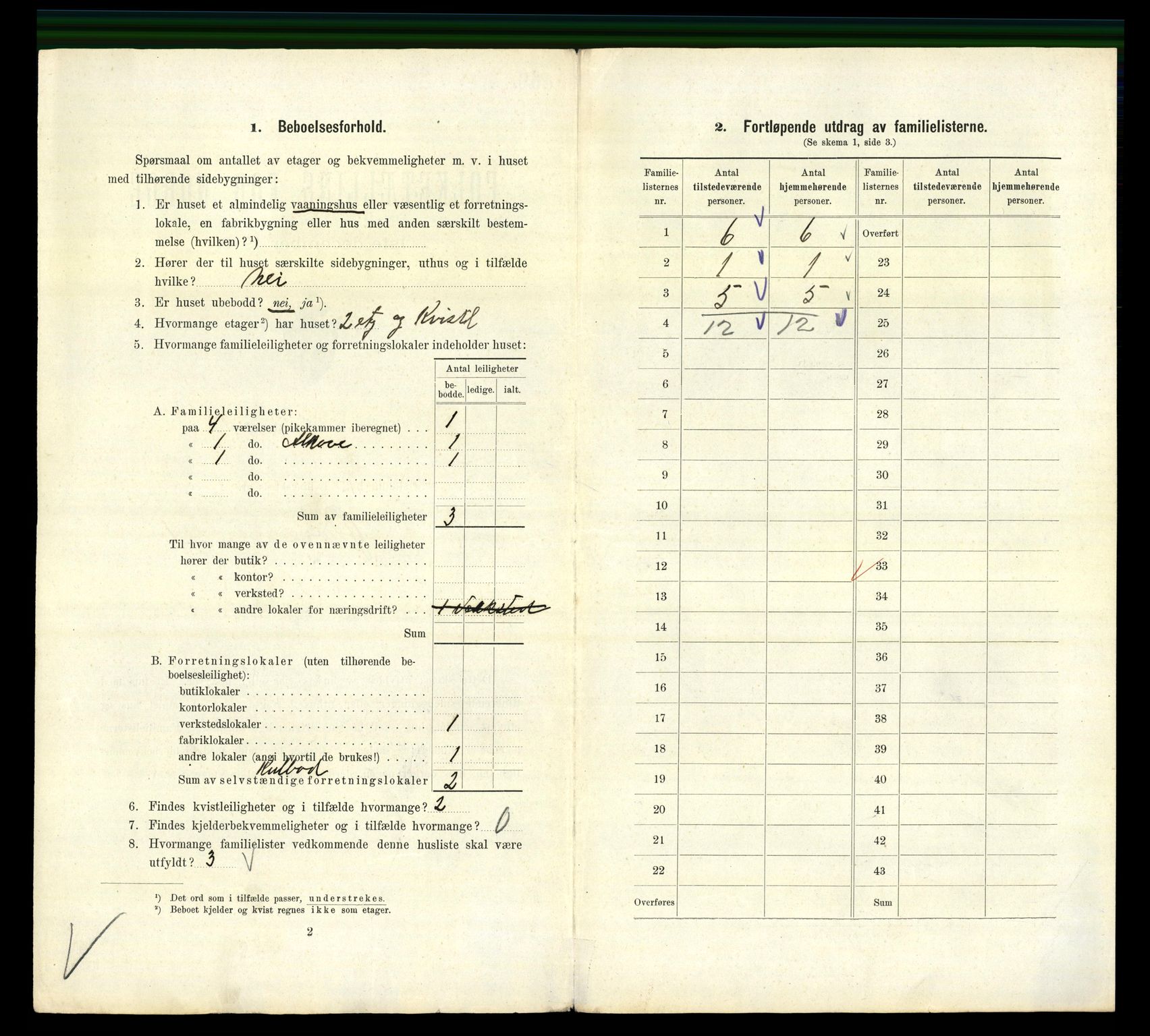 RA, 1910 census for Kristiania, 1910, p. 124722