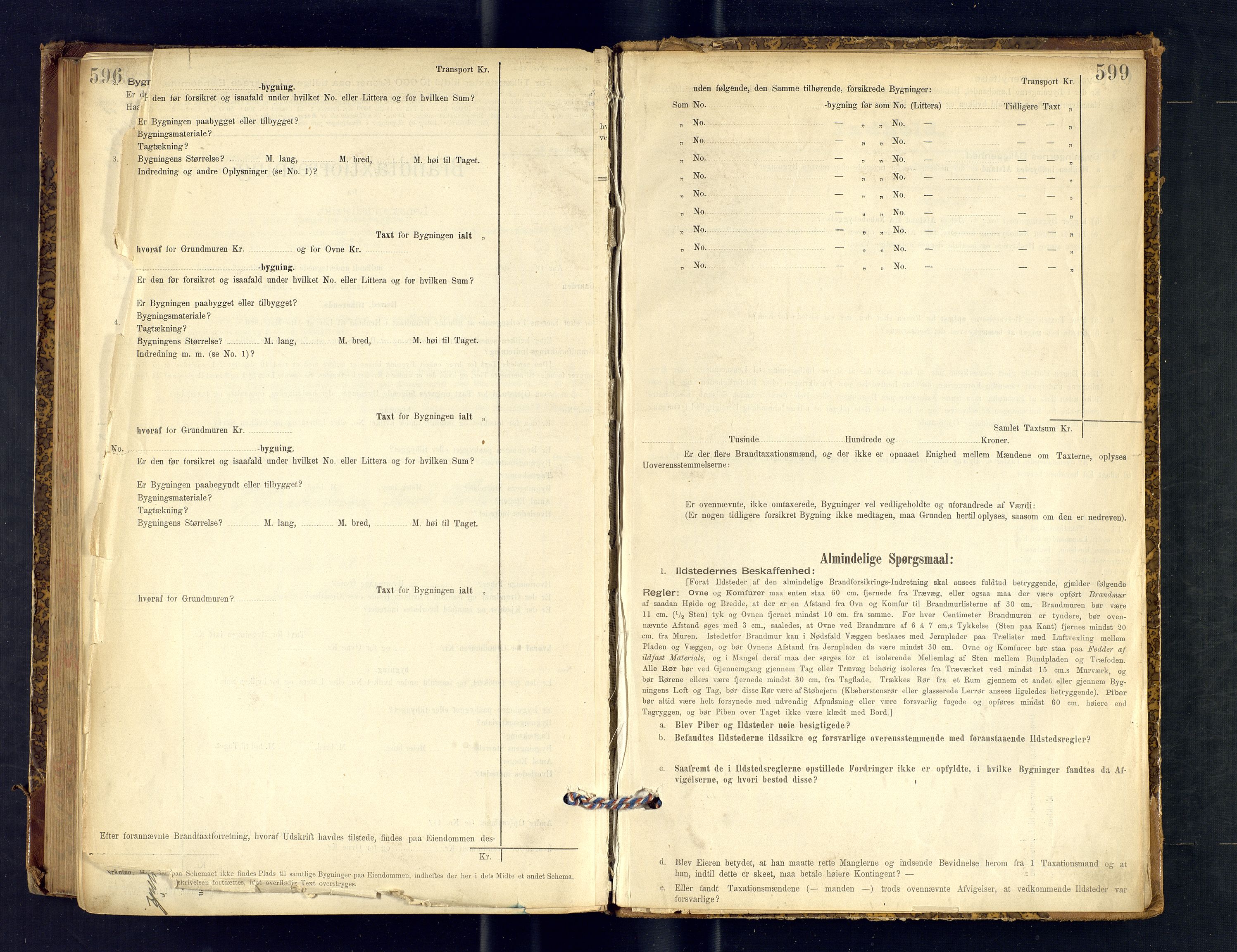 Alta lensmannskontor, SATØ/S-1165/O/Ob/L0167: Branntakstprotokoll, 1894-1898, p. 598-599