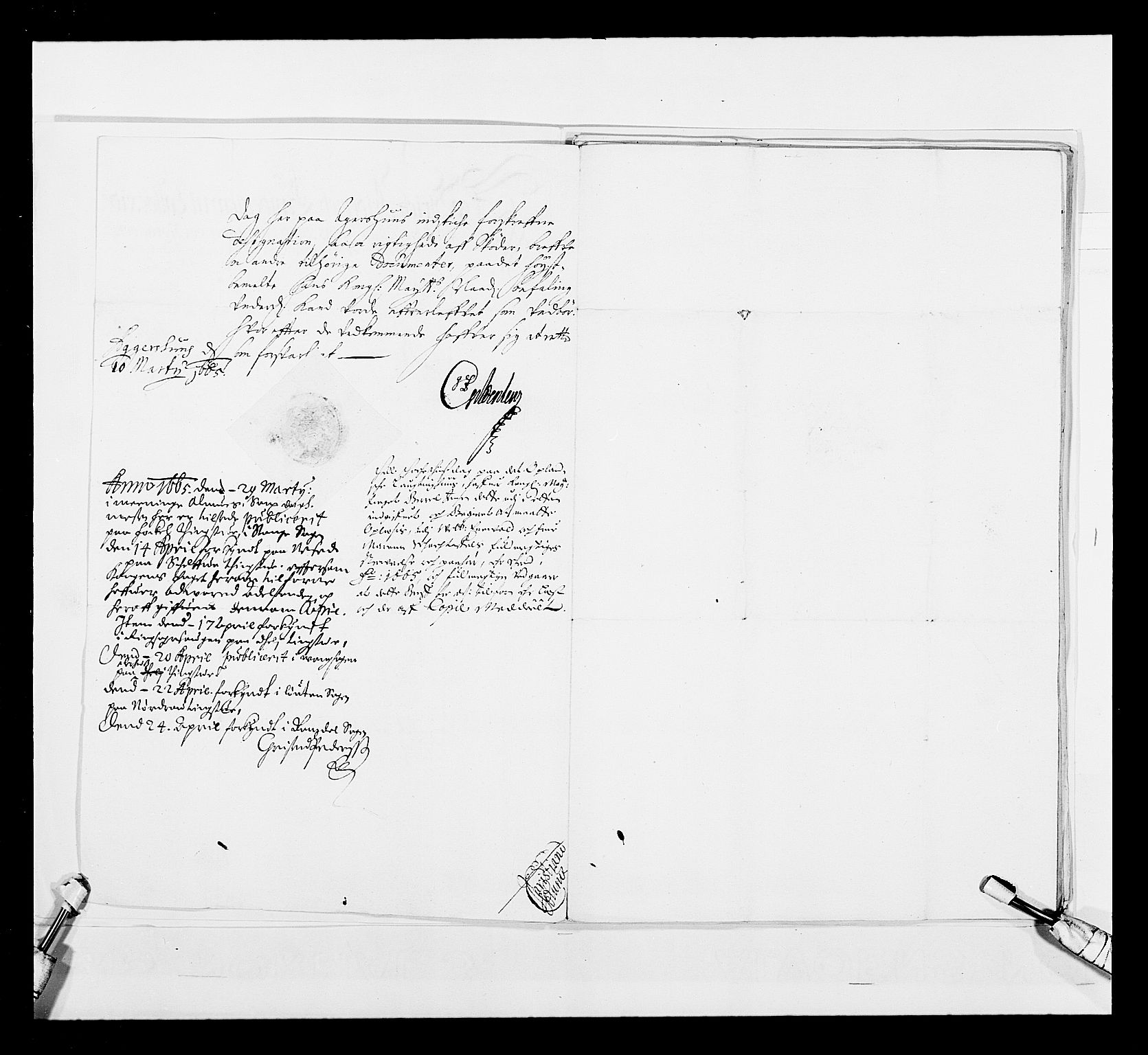 Stattholderembetet 1572-1771, RA/EA-2870/Ek/L0032/0002: Jordebøker 1662-1720: / Adelsjordebøker, 1665, p. 3
