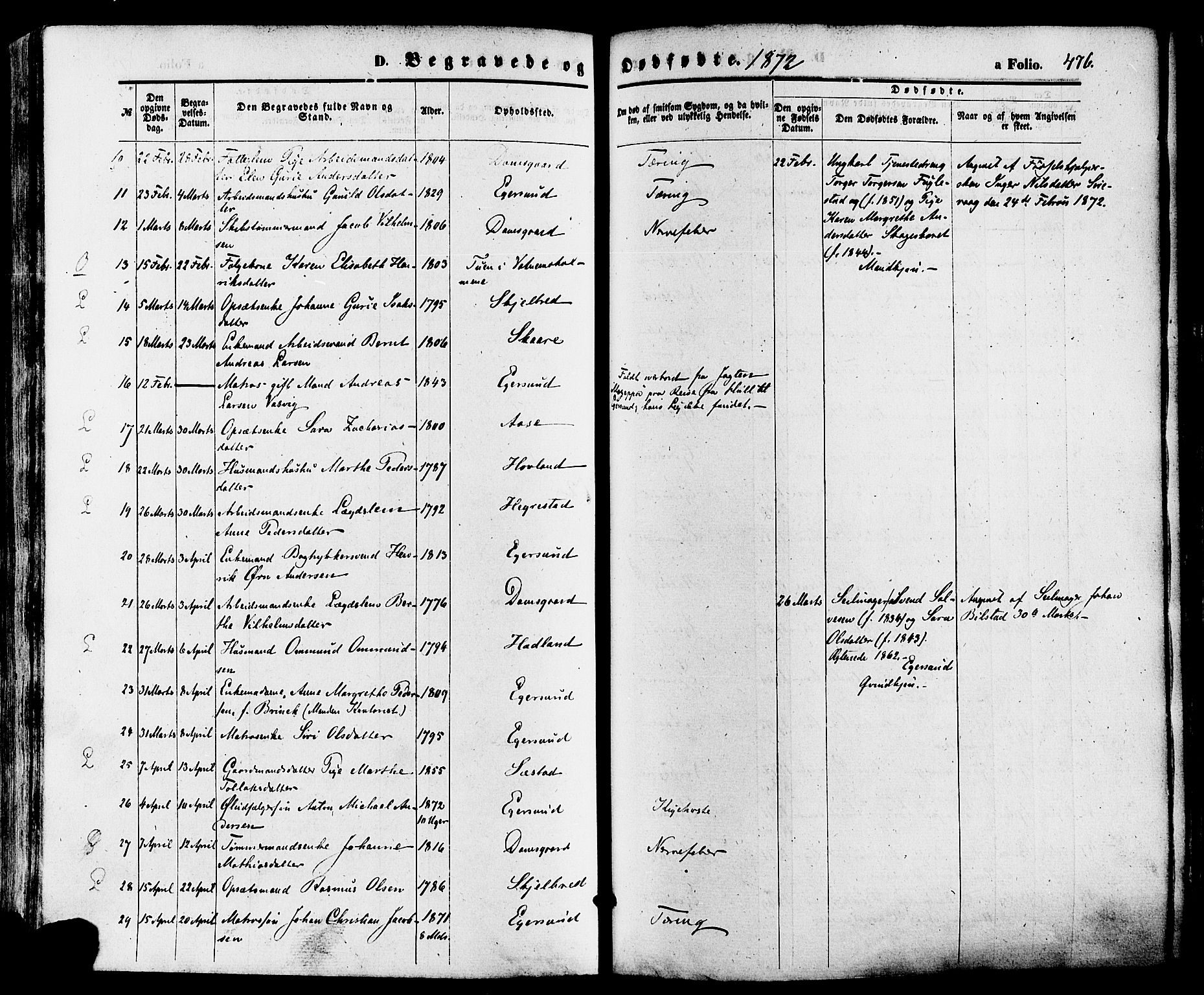 Eigersund sokneprestkontor, AV/SAST-A-101807/S08/L0014: Parish register (official) no. A 13, 1866-1878, p. 476