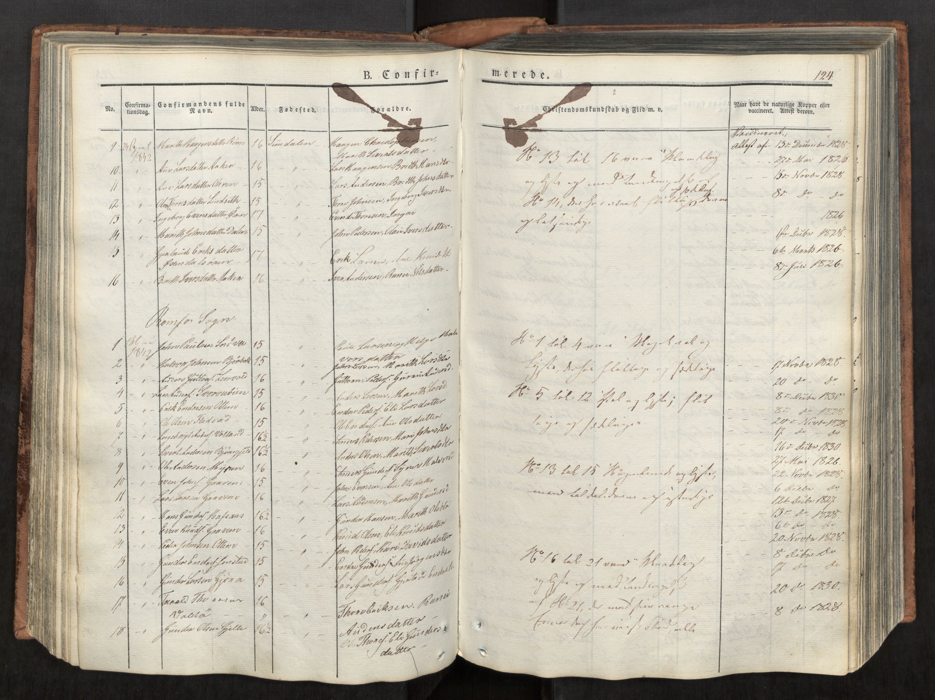 Ministerialprotokoller, klokkerbøker og fødselsregistre - Møre og Romsdal, AV/SAT-A-1454/590/L1012: Parish register (official) no. 590A04, 1832-1846, p. 124