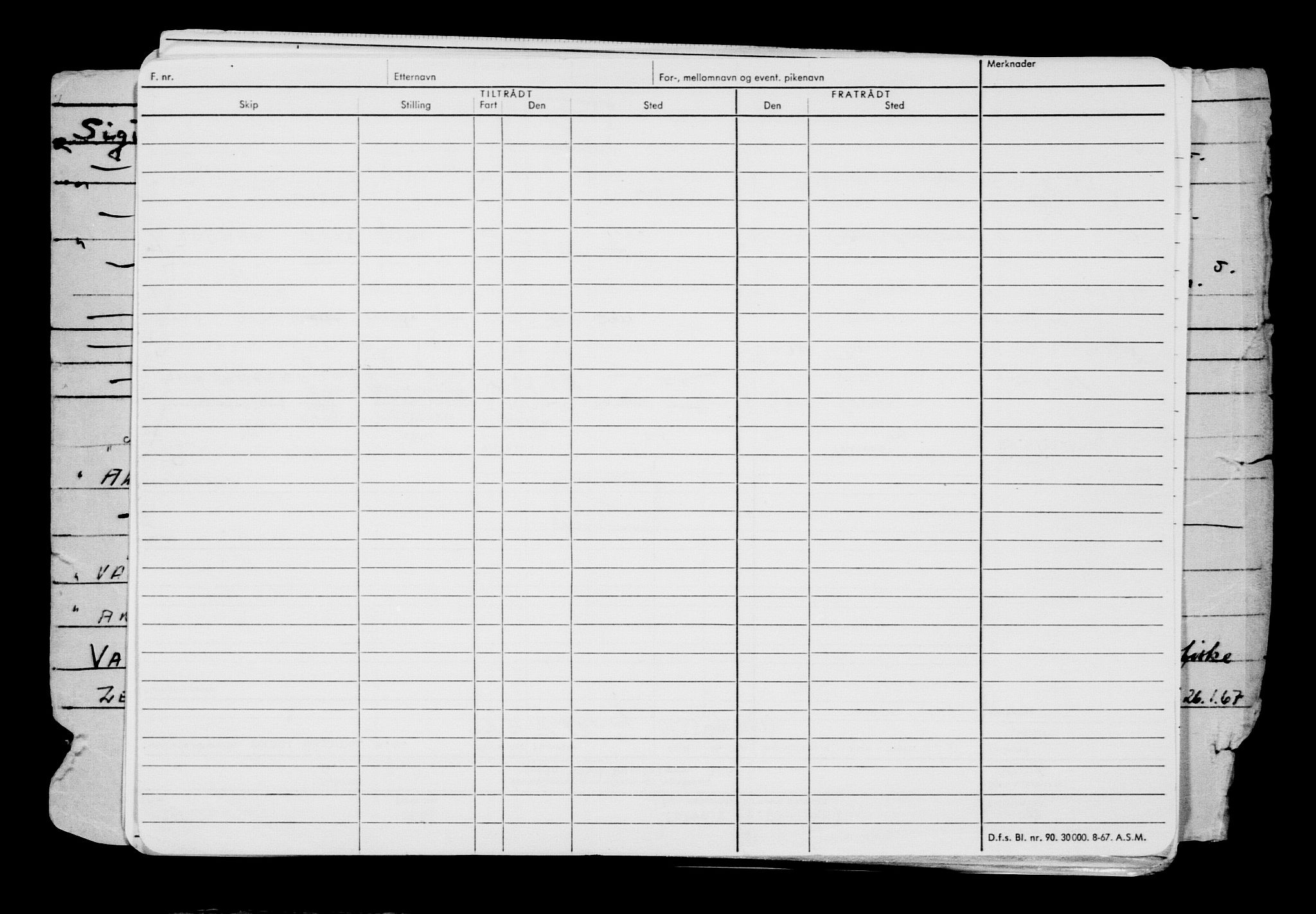 Direktoratet for sjømenn, AV/RA-S-3545/G/Gb/L0192: Hovedkort, 1921, p. 429