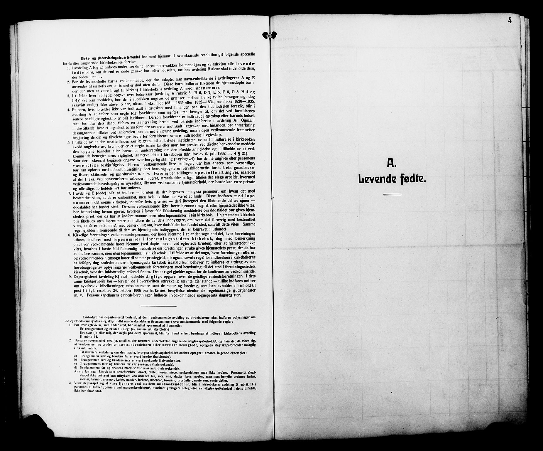 Skjervøy sokneprestkontor, SATØ/S-1300/H/Ha/Hab/L0022klokker: Parish register (copy) no. 22, 1910-1926, p. 4
