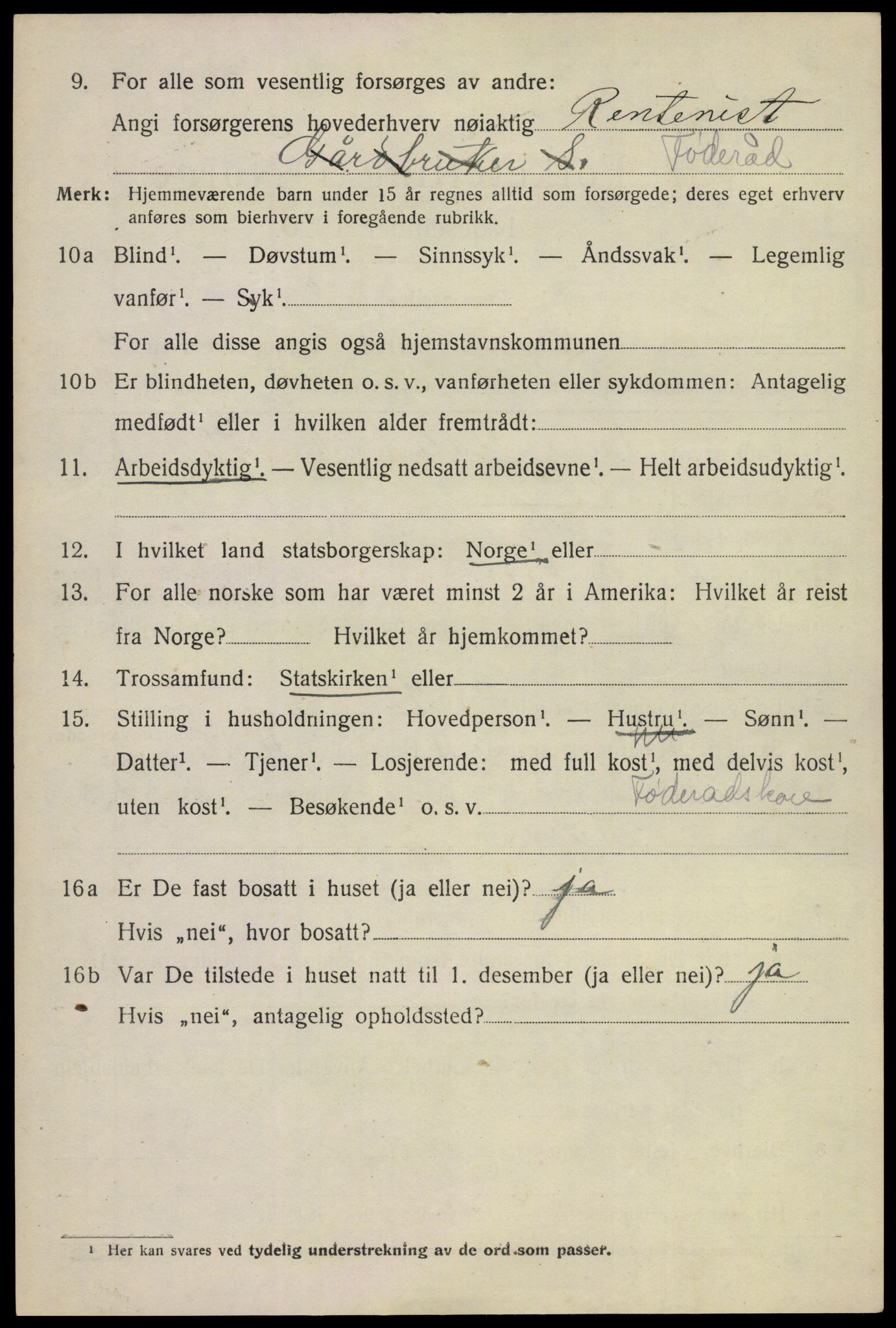 SAKO, 1920 census for Røyken, 1920, p. 5933