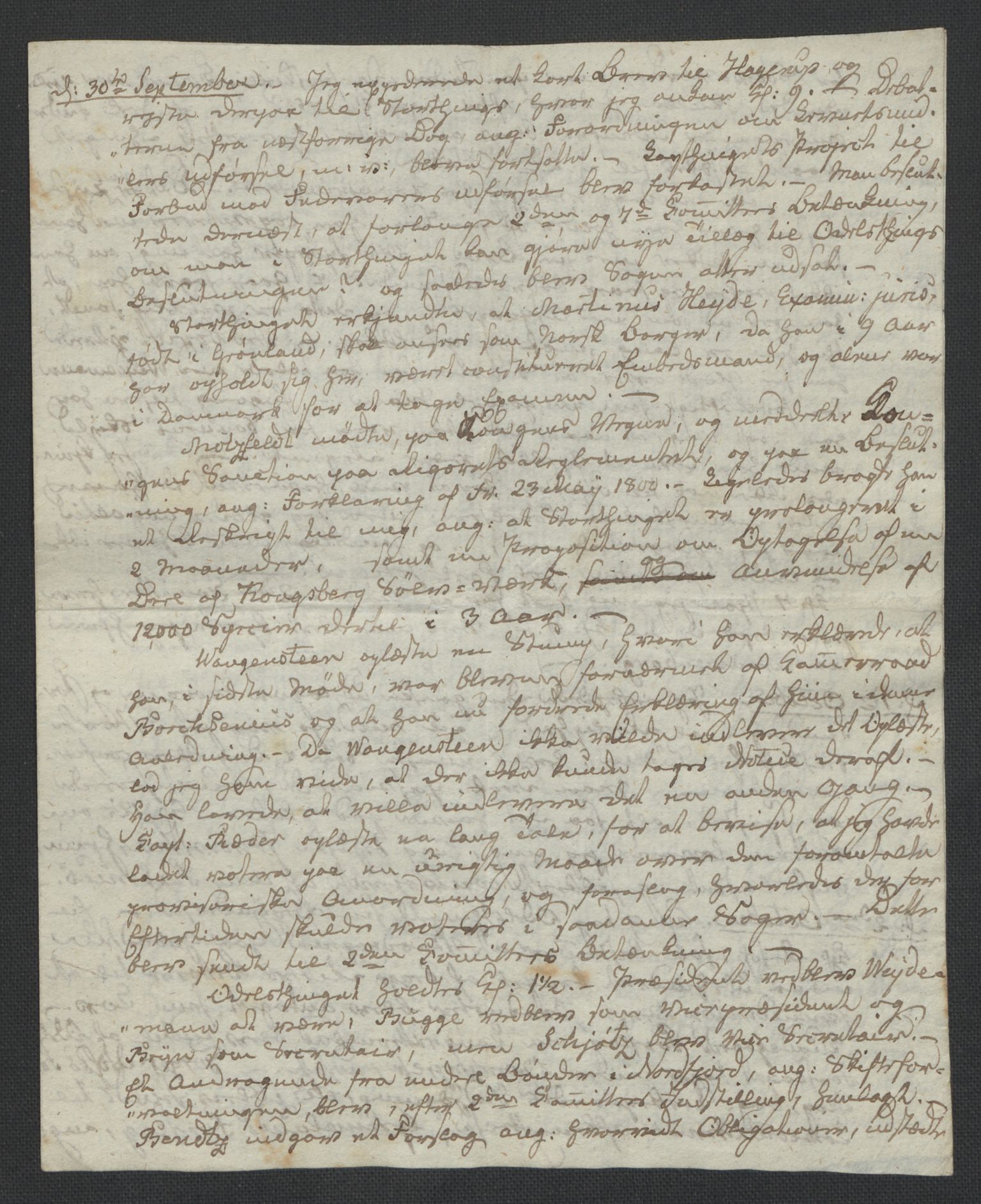 Christie, Wilhelm Frimann Koren, RA/PA-0014/F/L0005: Christies dokumenter fra Stortinget, 1815-1816, p. 89