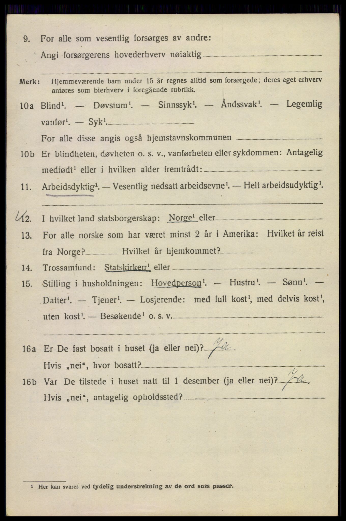 SAO, 1920 census for Kristiania, 1920, p. 604862