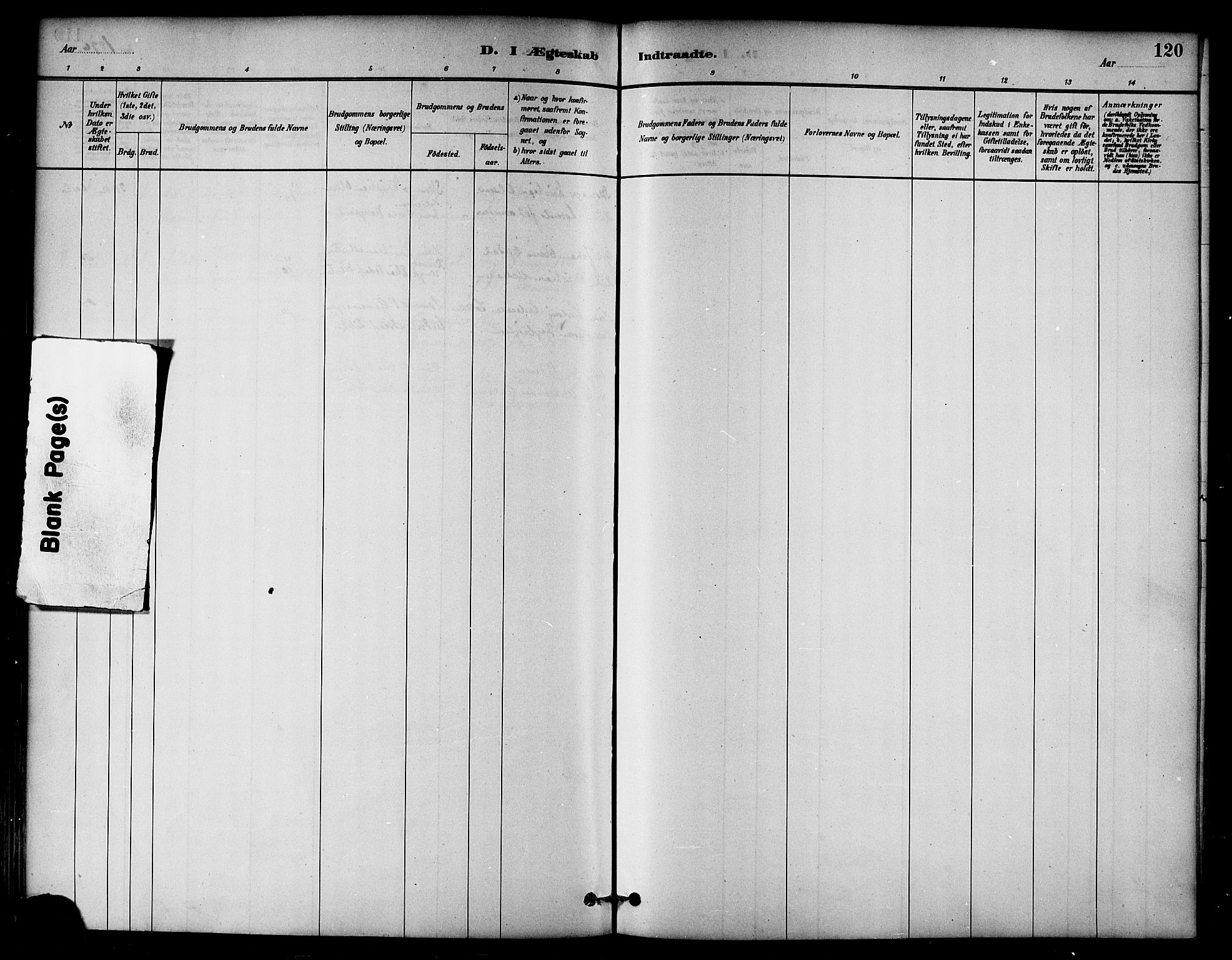 Ministerialprotokoller, klokkerbøker og fødselsregistre - Nord-Trøndelag, SAT/A-1458/764/L0555: Parish register (official) no. 764A10, 1881-1896, p. 120