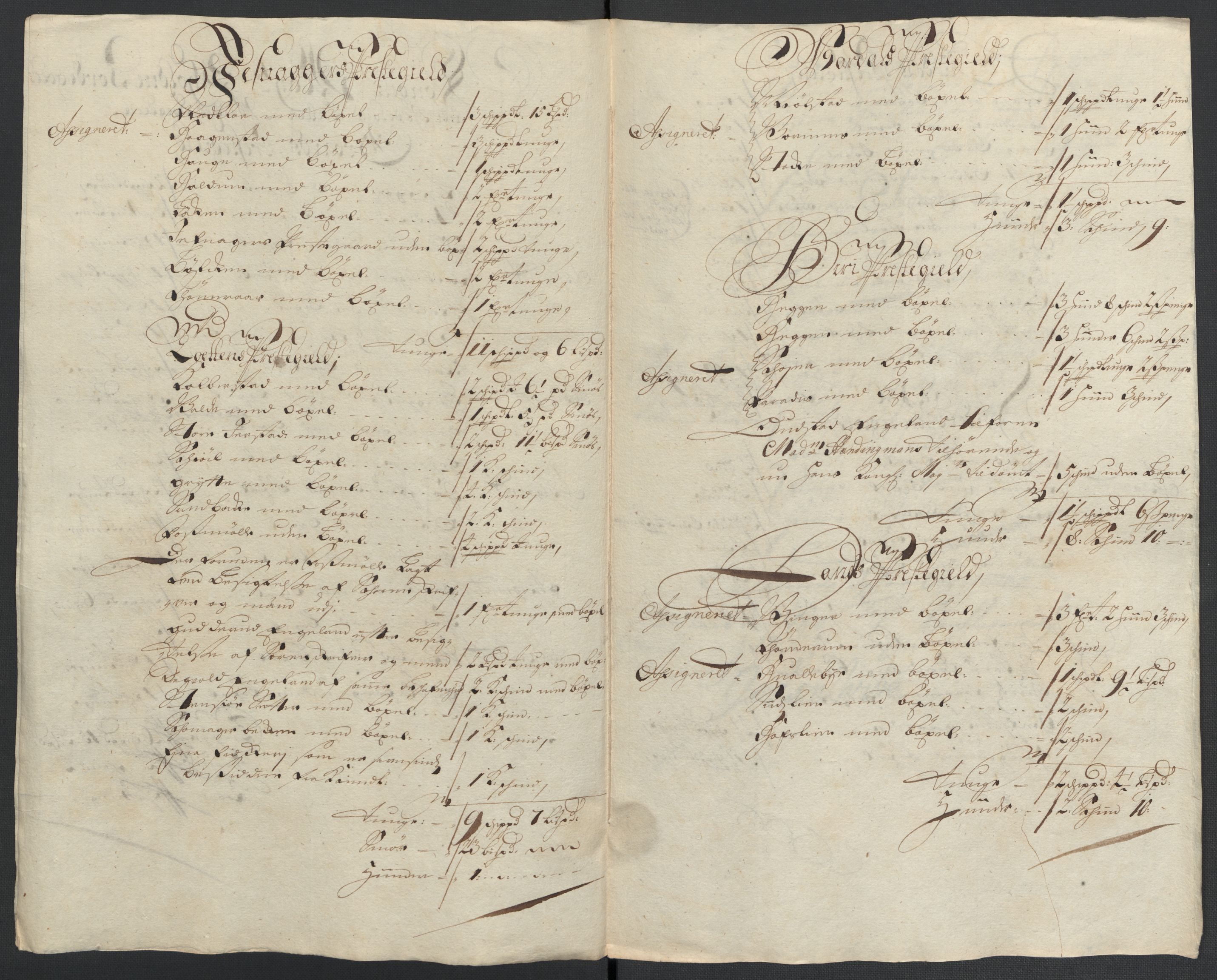 Rentekammeret inntil 1814, Reviderte regnskaper, Fogderegnskap, RA/EA-4092/R18/L1305: Fogderegnskap Hadeland, Toten og Valdres, 1707-1708, p. 424
