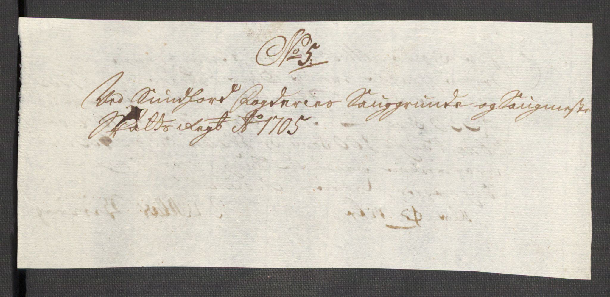 Rentekammeret inntil 1814, Reviderte regnskaper, Fogderegnskap, AV/RA-EA-4092/R48/L2983: Fogderegnskap Sunnhordland og Hardanger, 1705, p. 130