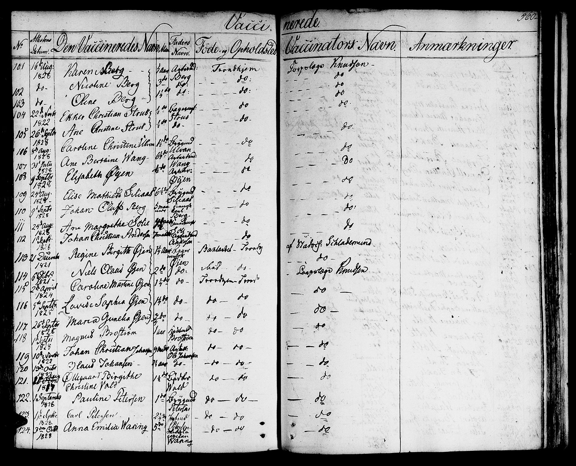 Ministerialprotokoller, klokkerbøker og fødselsregistre - Sør-Trøndelag, AV/SAT-A-1456/601/L0045: Parish register (official) no. 601A13, 1821-1831, p. 560