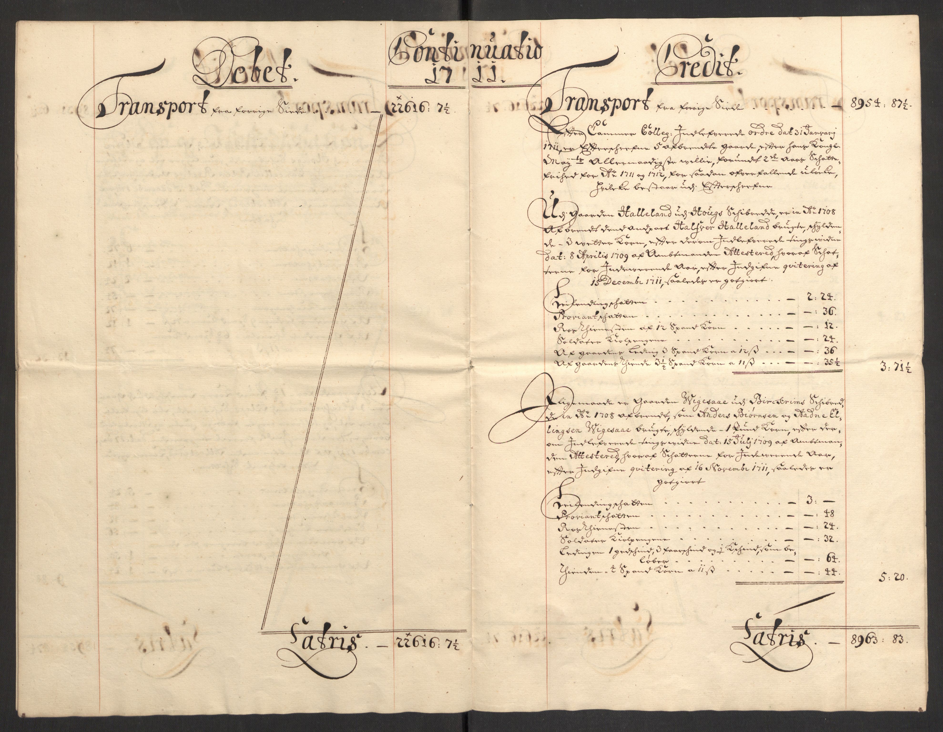 Rentekammeret inntil 1814, Reviderte regnskaper, Fogderegnskap, AV/RA-EA-4092/R46/L2735: Fogderegnskap Jæren og Dalane, 1711, p. 44