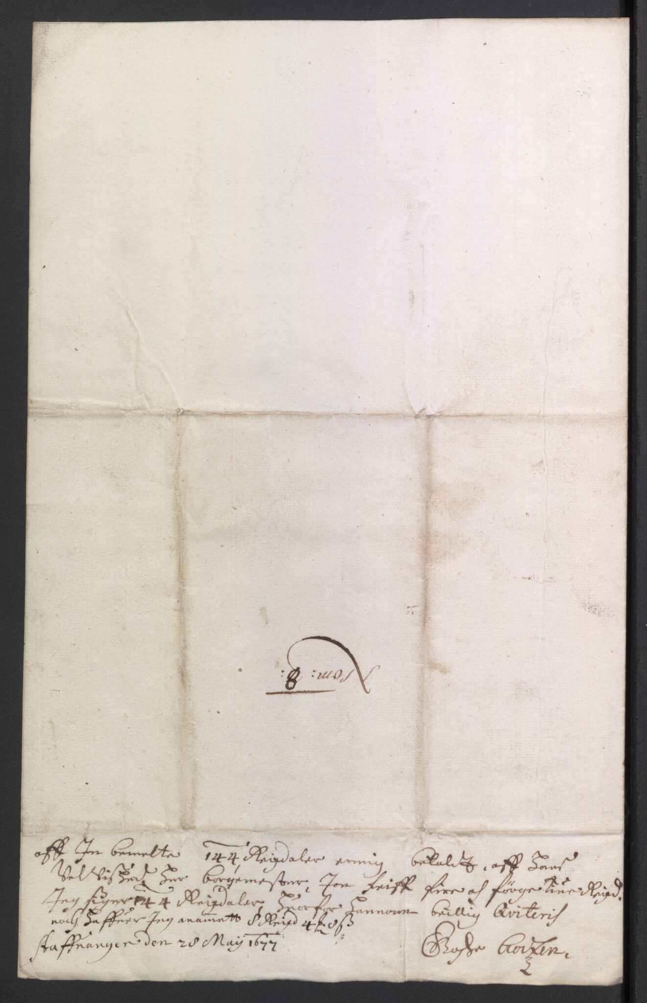 Rentekammeret inntil 1814, Reviderte regnskaper, Byregnskaper, AV/RA-EA-4066/R/Ro/L0300: [O3] Kontribusjonsregnskap, 1661-1678, p. 265