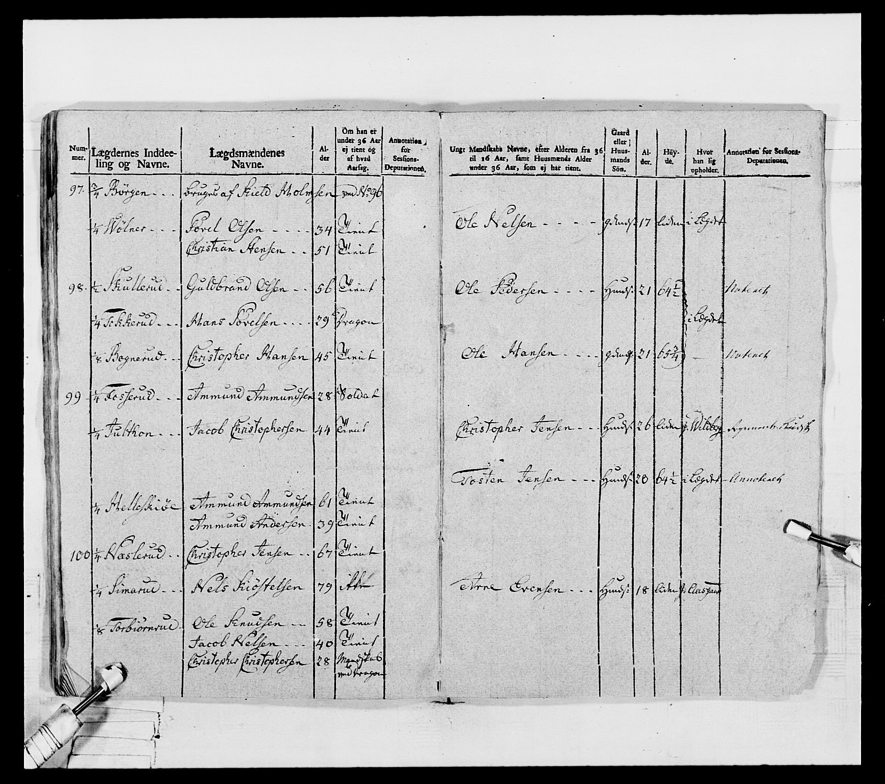 Generalitets- og kommissariatskollegiet, Det kongelige norske kommissariatskollegium, AV/RA-EA-5420/E/Eh/L0067: Opplandske nasjonale infanteriregiment, 1789-1797, p. 439