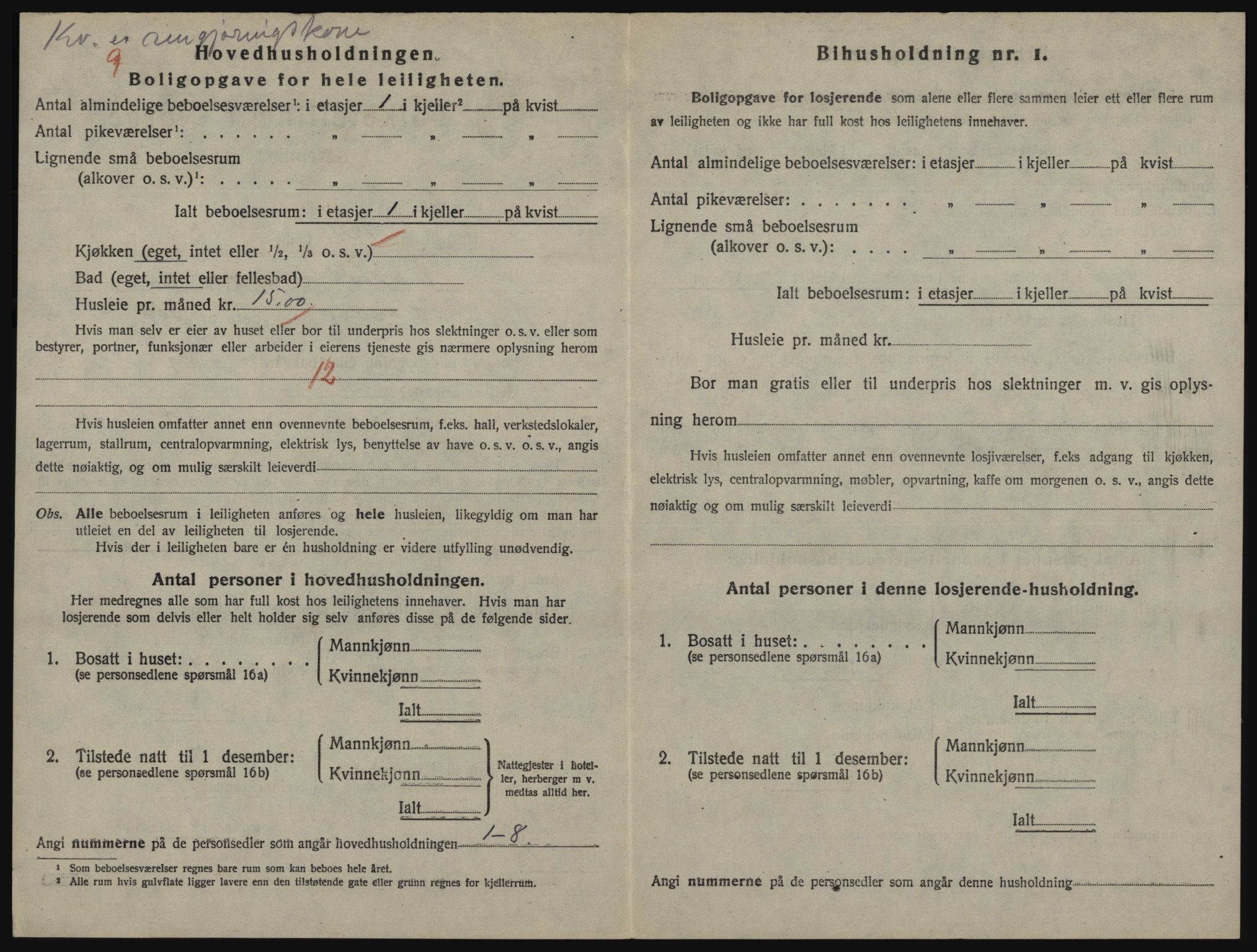 SATØ, 1920 census for Vadsø, 1920, p. 1327