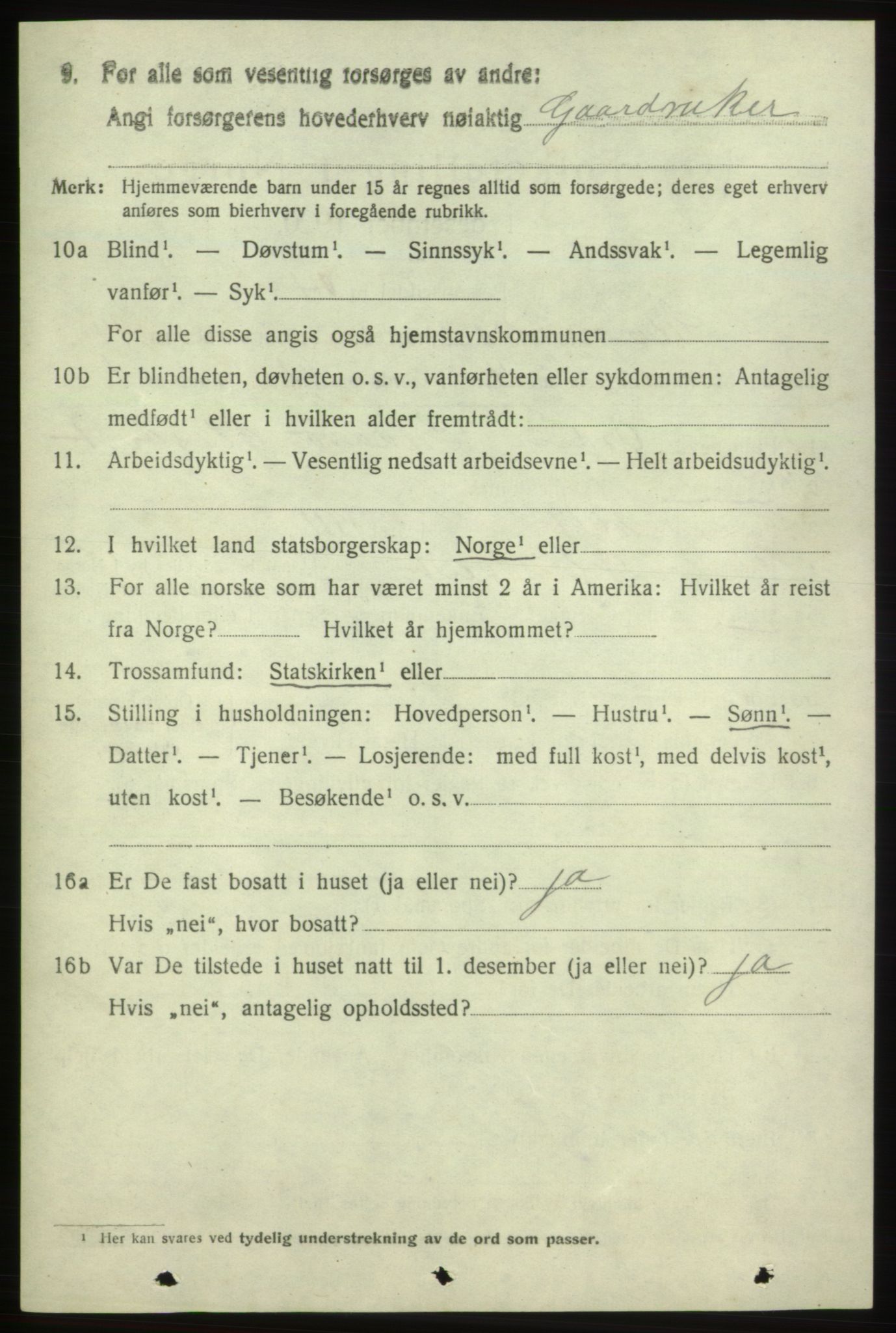 SAB, 1920 census for Skånevik, 1920, p. 6044