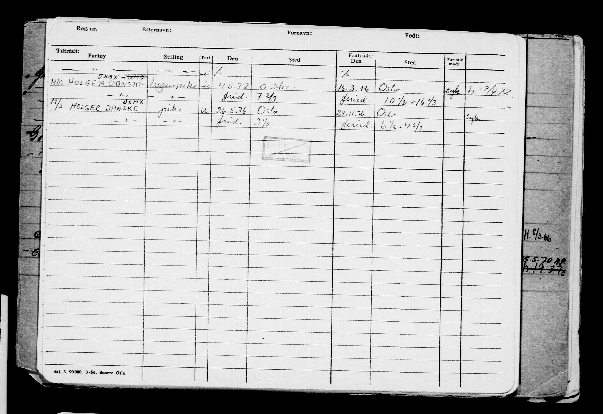 Direktoratet for sjømenn, RA/S-3545/G/Gb/L0111: Hovedkort, 1913, p. 276