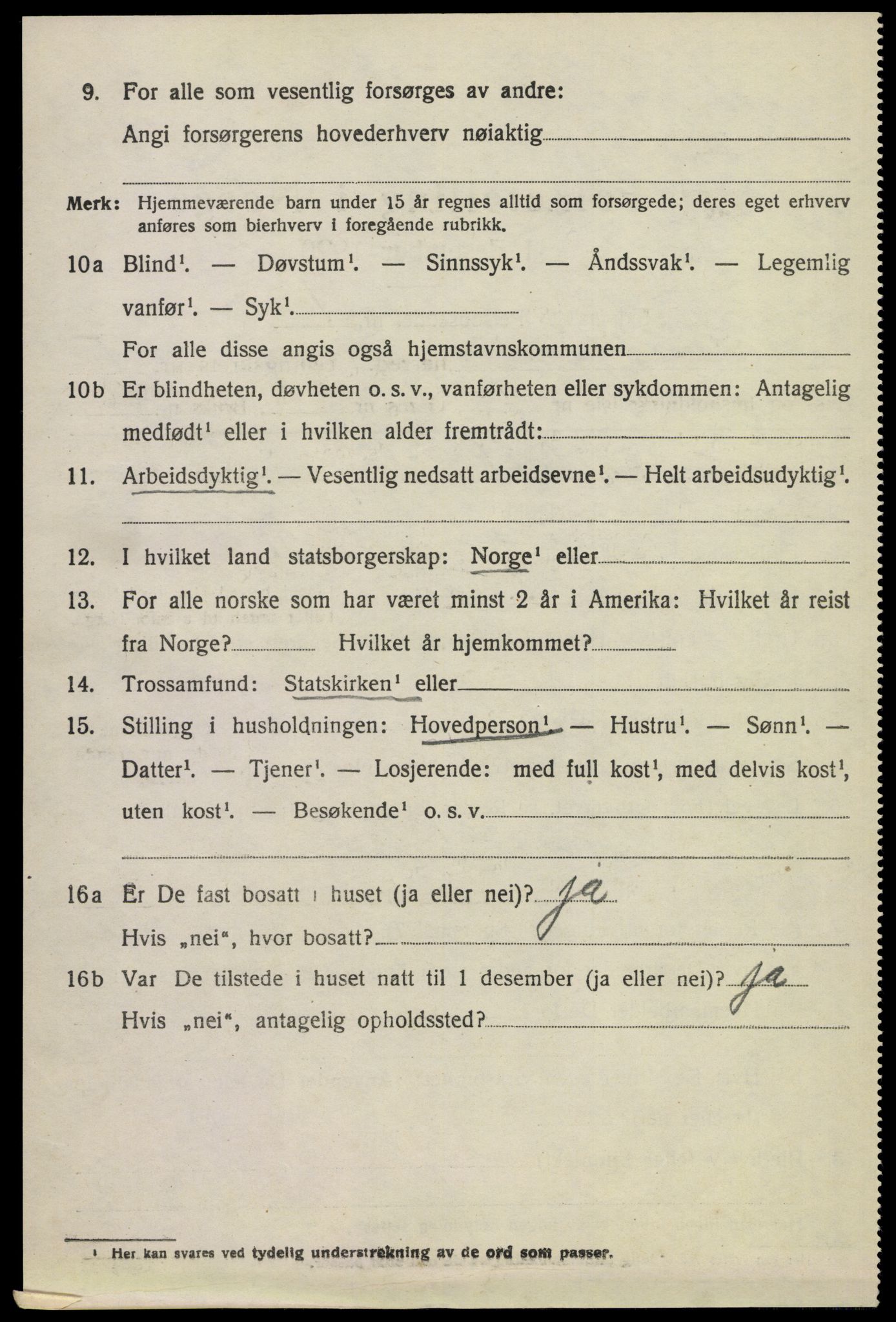 SAKO, 1920 census for Sauherad, 1920, p. 7128