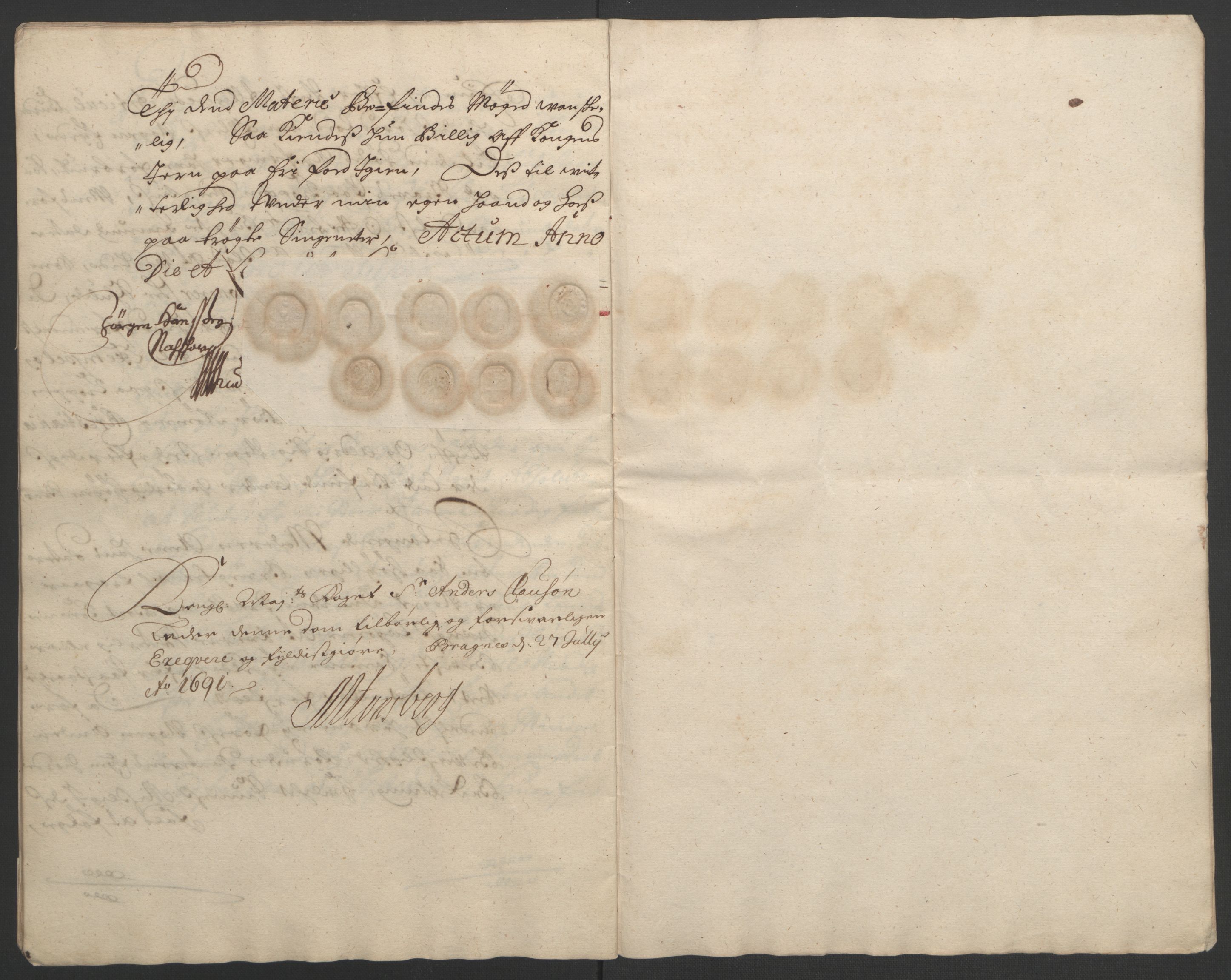 Rentekammeret inntil 1814, Reviderte regnskaper, Fogderegnskap, AV/RA-EA-4092/R25/L1681: Fogderegnskap Buskerud, 1691-1692, p. 300