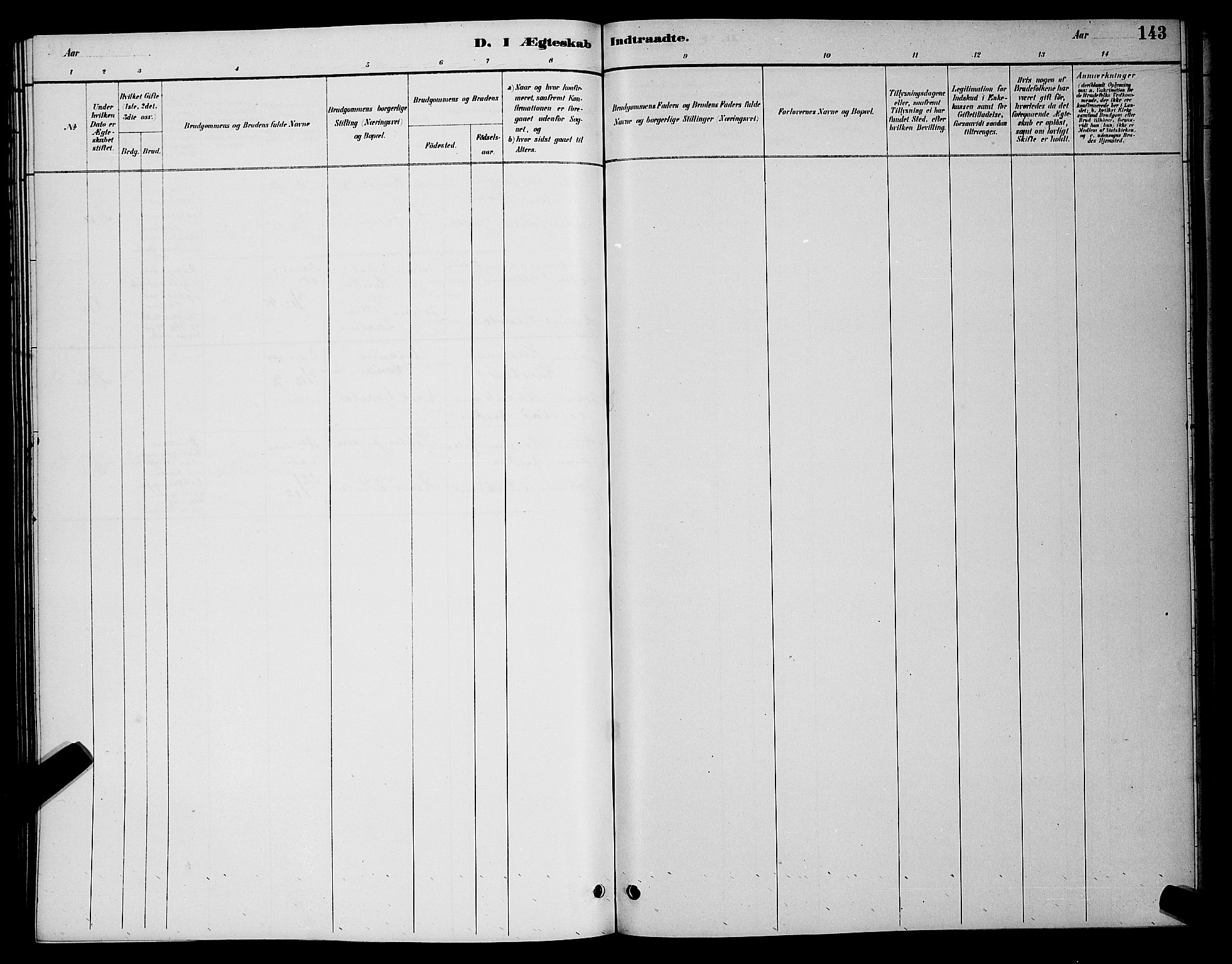 Vadsø sokneprestkontor, AV/SATØ-S-1325/H/Hb/L0004klokker: Parish register (copy) no. 4, 1885-1895, p. 143