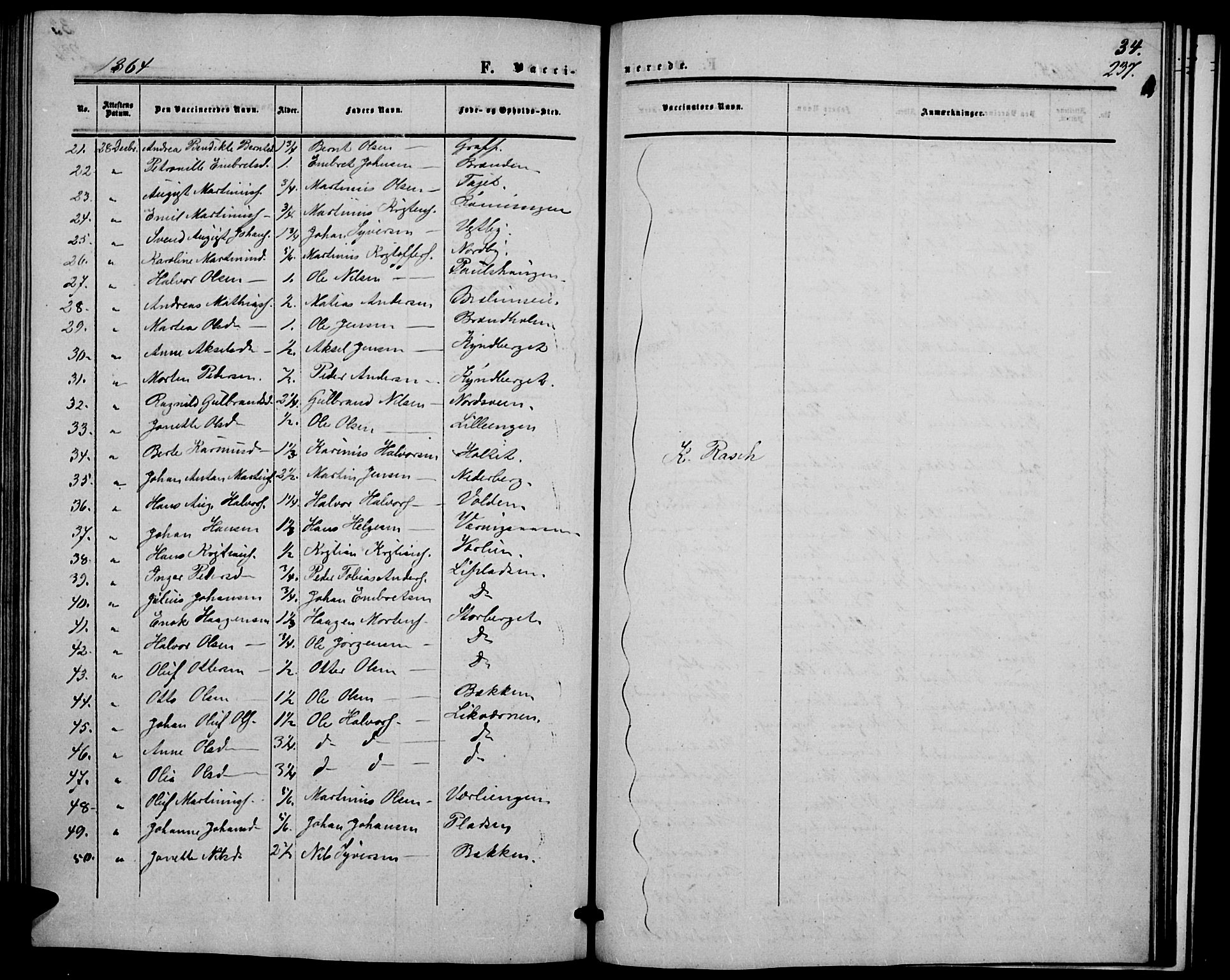 Elverum prestekontor, AV/SAH-PREST-044/H/Ha/Hab/L0003: Parish register (copy) no. 3, 1856-1865, p. 237