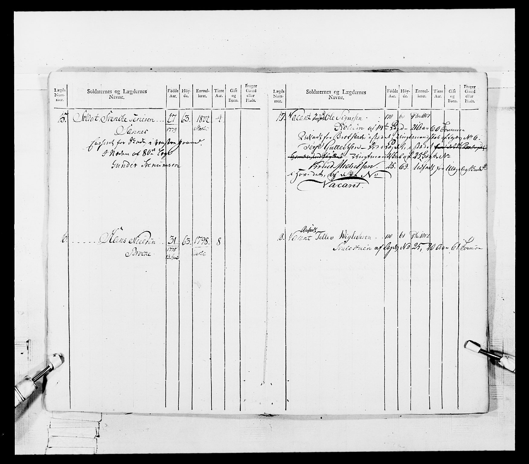 Generalitets- og kommissariatskollegiet, Det kongelige norske kommissariatskollegium, AV/RA-EA-5420/E/Eh/L0109: Vesterlenske nasjonale infanteriregiment, 1806, p. 11