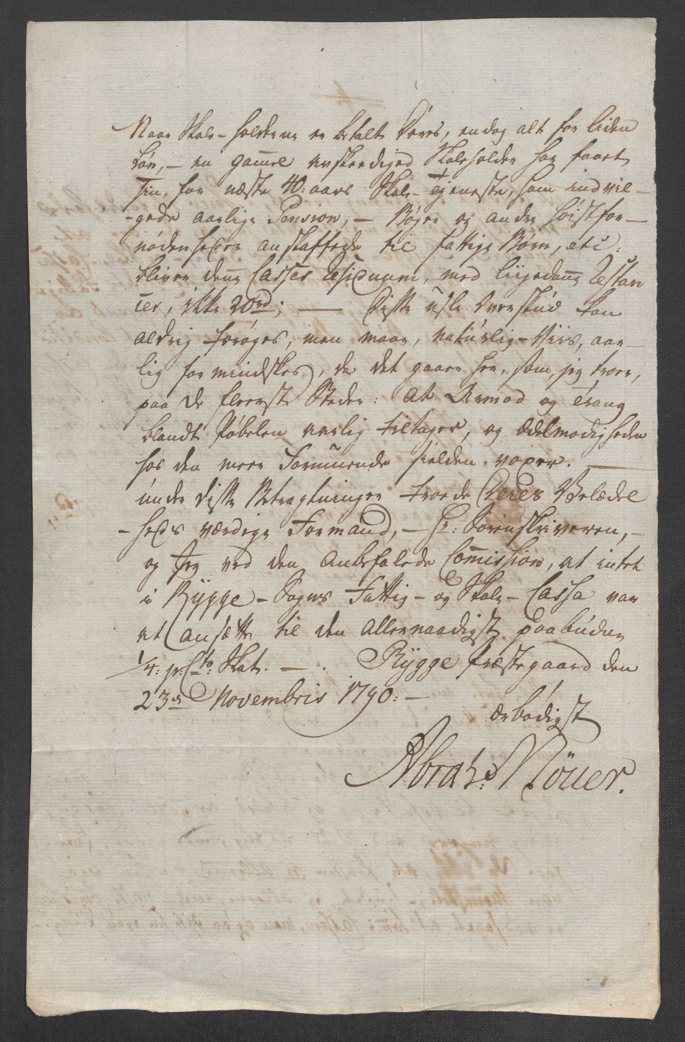 Rentekammeret inntil 1814, Reviderte regnskaper, Mindre regnskaper, AV/RA-EA-4068/Rf/Rfe/L0025: Moss, Onsøy, Tune og Veme fogderi. Namdal fogderi, 1789, p. 27