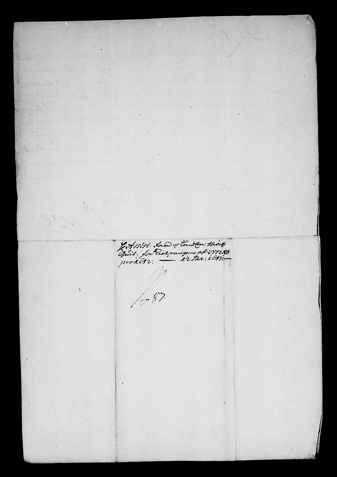 Rentekammeret inntil 1814, Reviderte regnskaper, Stiftamtstueregnskaper, Trondheim stiftamt og Nordland amt, AV/RA-EA-6044/R/Rg/L0070: Trondheim stiftamt og Nordland amt, 1682