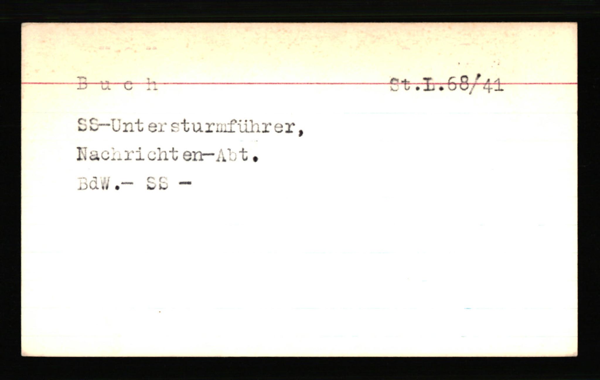 SS- und Polizeigericht Nord (IX), AV/RA-RAFA-3182/0001/C/Ca/L0001: kartotekkort for personer alfabetisk på etternavn: A-C, 1940-1945, p. 663