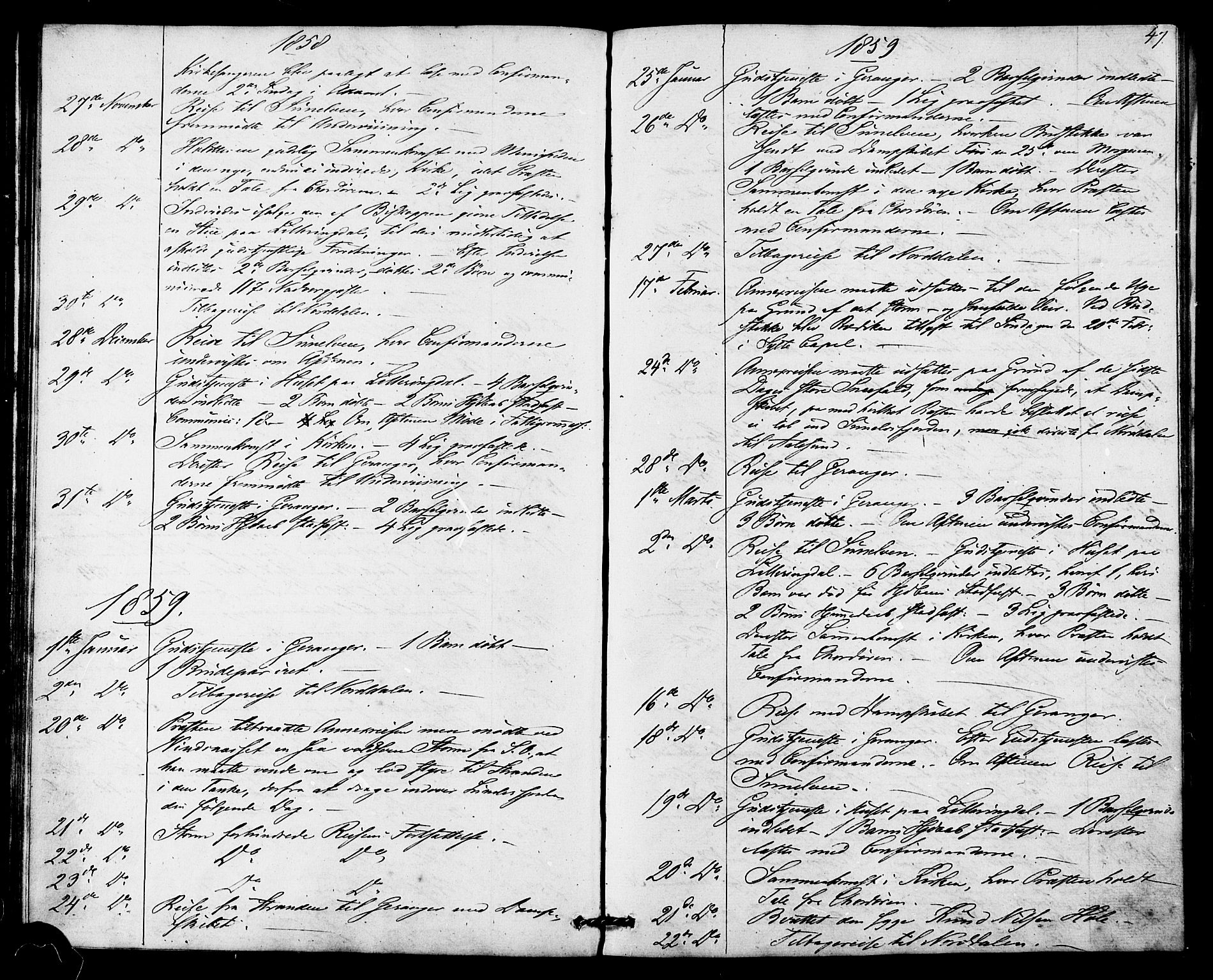 Ministerialprotokoller, klokkerbøker og fødselsregistre - Møre og Romsdal, SAT/A-1454/517/L0225: Parish register (official) no. 517A05, 1858-1871, p. 47