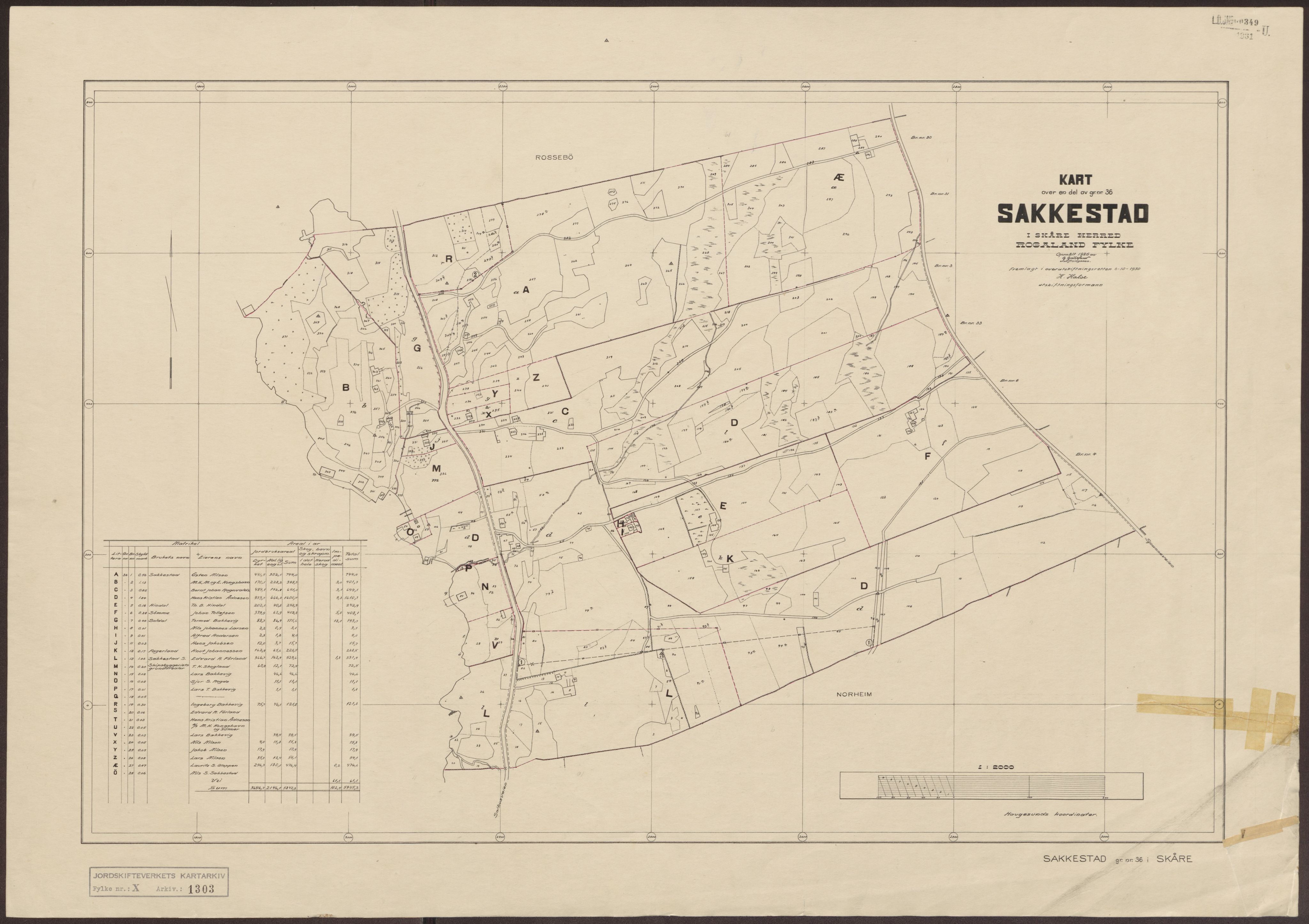 Jordskifteverkets kartarkiv, RA/S-3929/T, 1859-1988, p. 1623