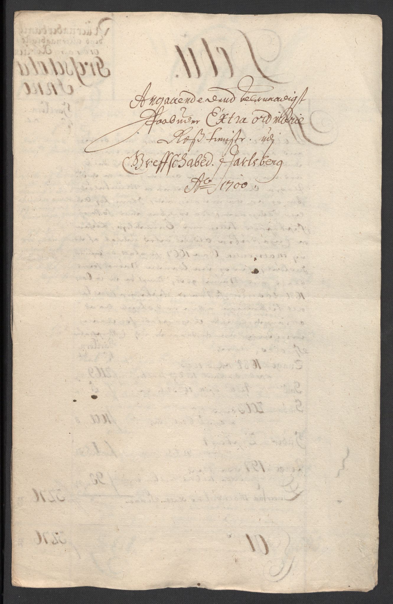 Rentekammeret inntil 1814, Reviderte regnskaper, Fogderegnskap, RA/EA-4092/R32/L1869: Fogderegnskap Jarlsberg grevskap, 1700-1701, p. 21