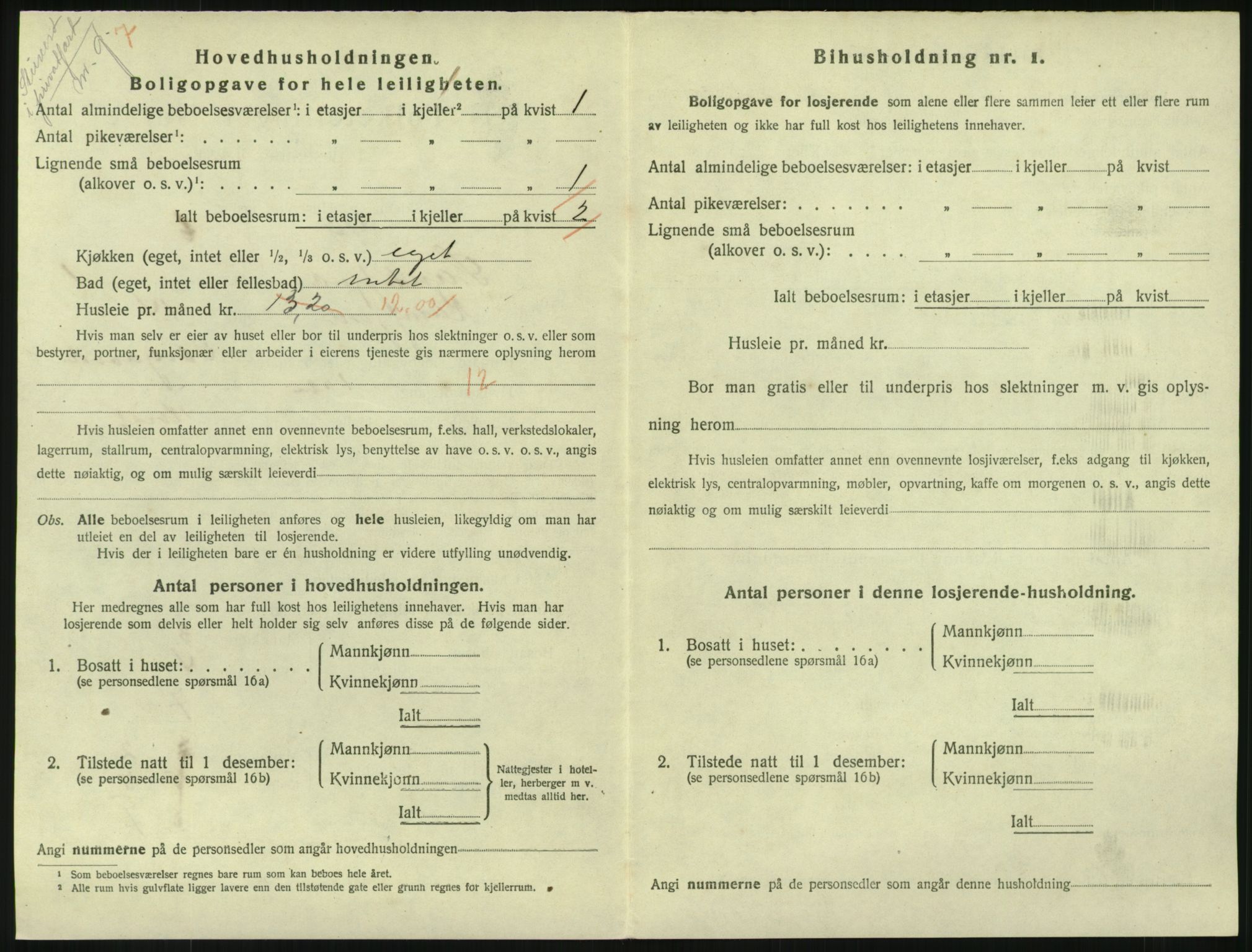 SAKO, 1920 census for Sandefjord, 1920, p. 1457