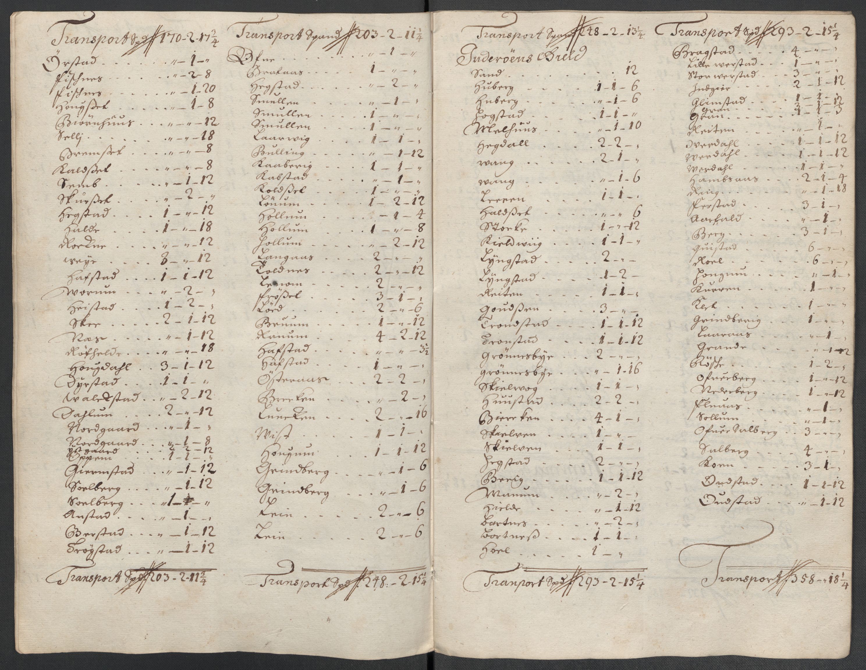 Rentekammeret inntil 1814, Reviderte regnskaper, Fogderegnskap, RA/EA-4092/R63/L4313: Fogderegnskap Inderøy, 1703-1704, p. 247